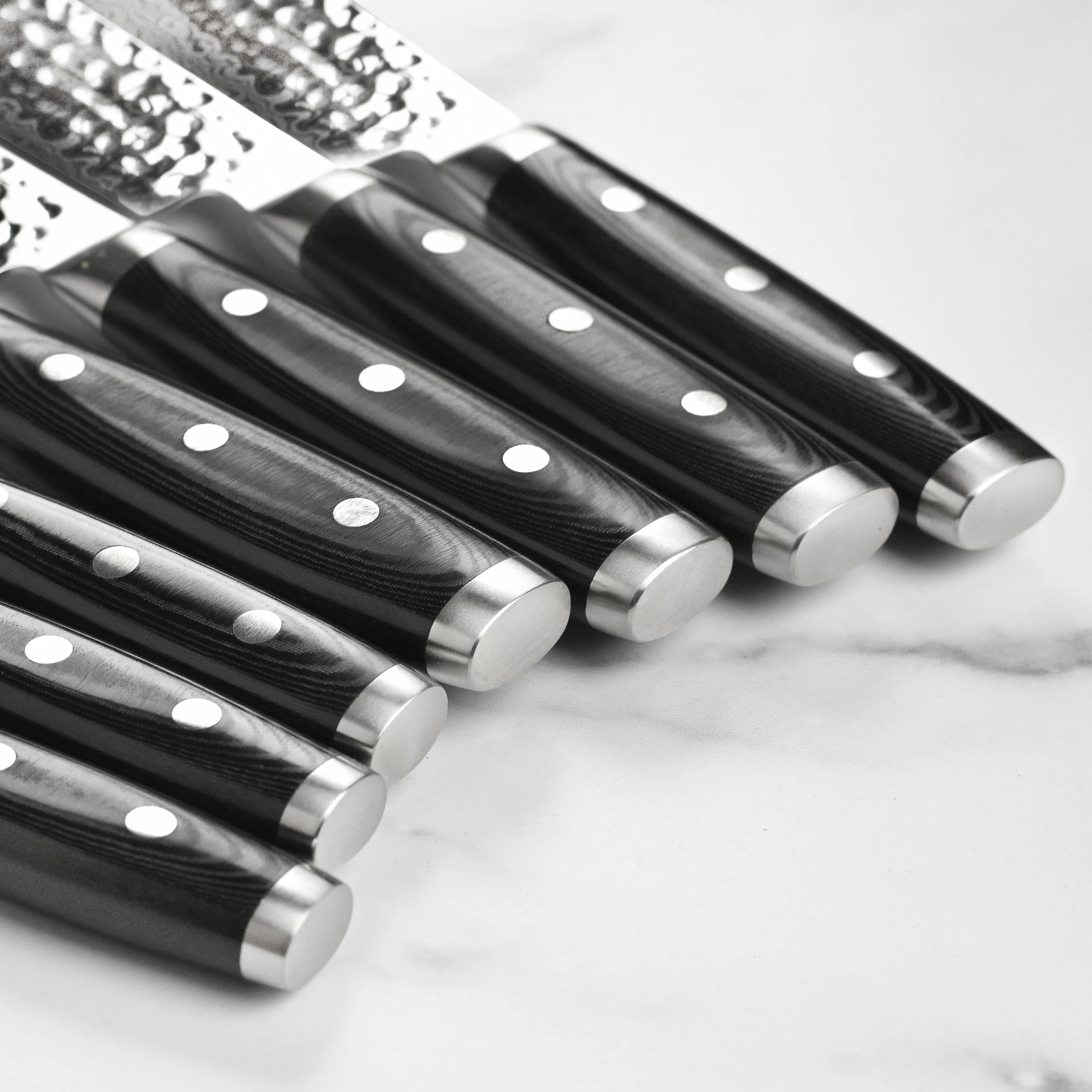 Enso HD 16 Piece Dark Ash Knife Block Set - Image 5