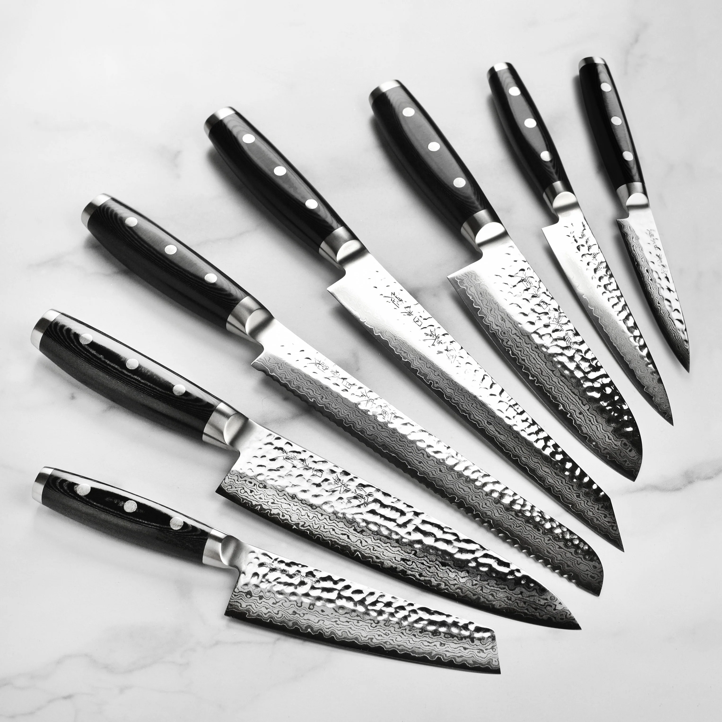 Enso HD 16 Piece Gray Ash Knife Block Set - Image 2