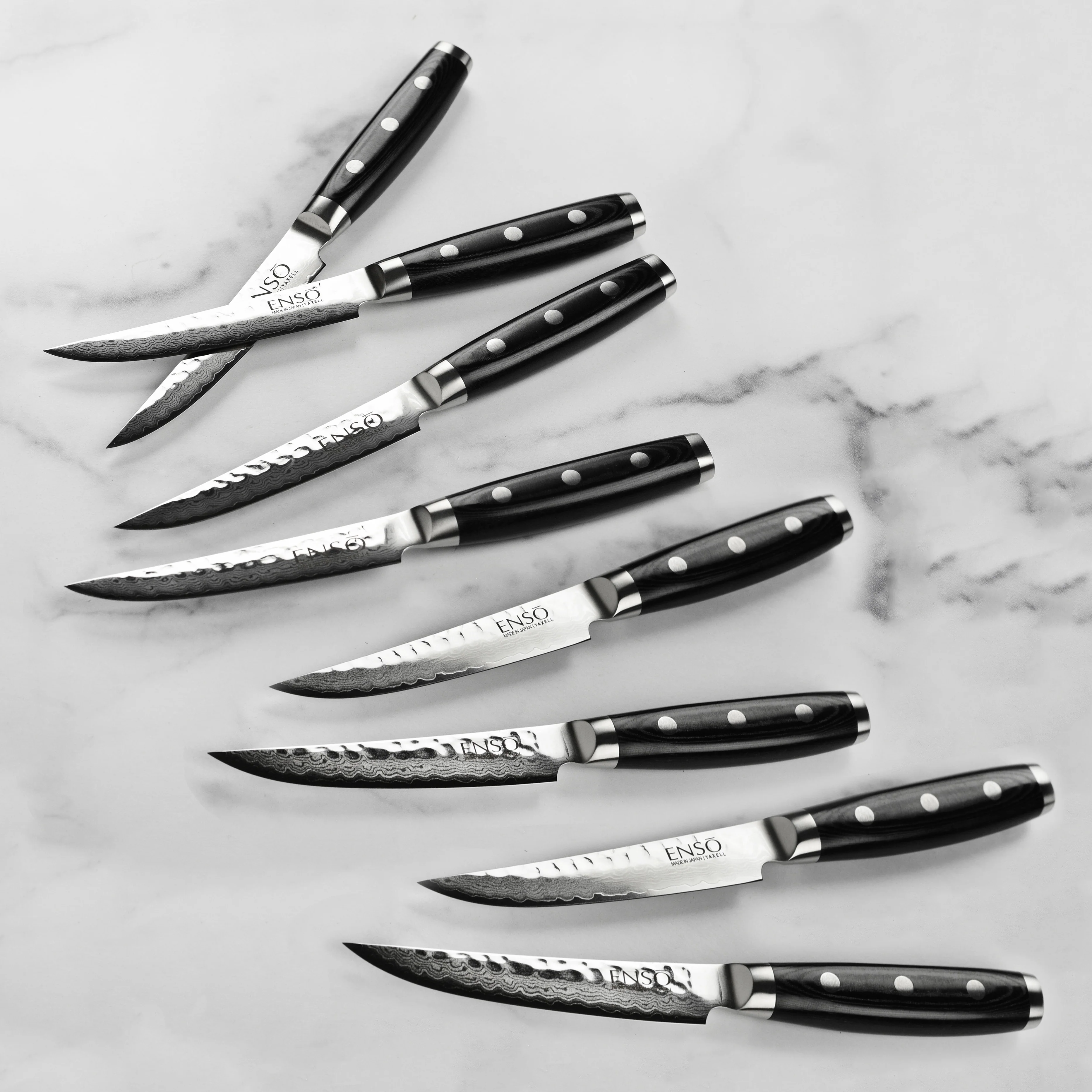 Enso HD 25 Piece Dark Ash Knife Block Set - Image 9