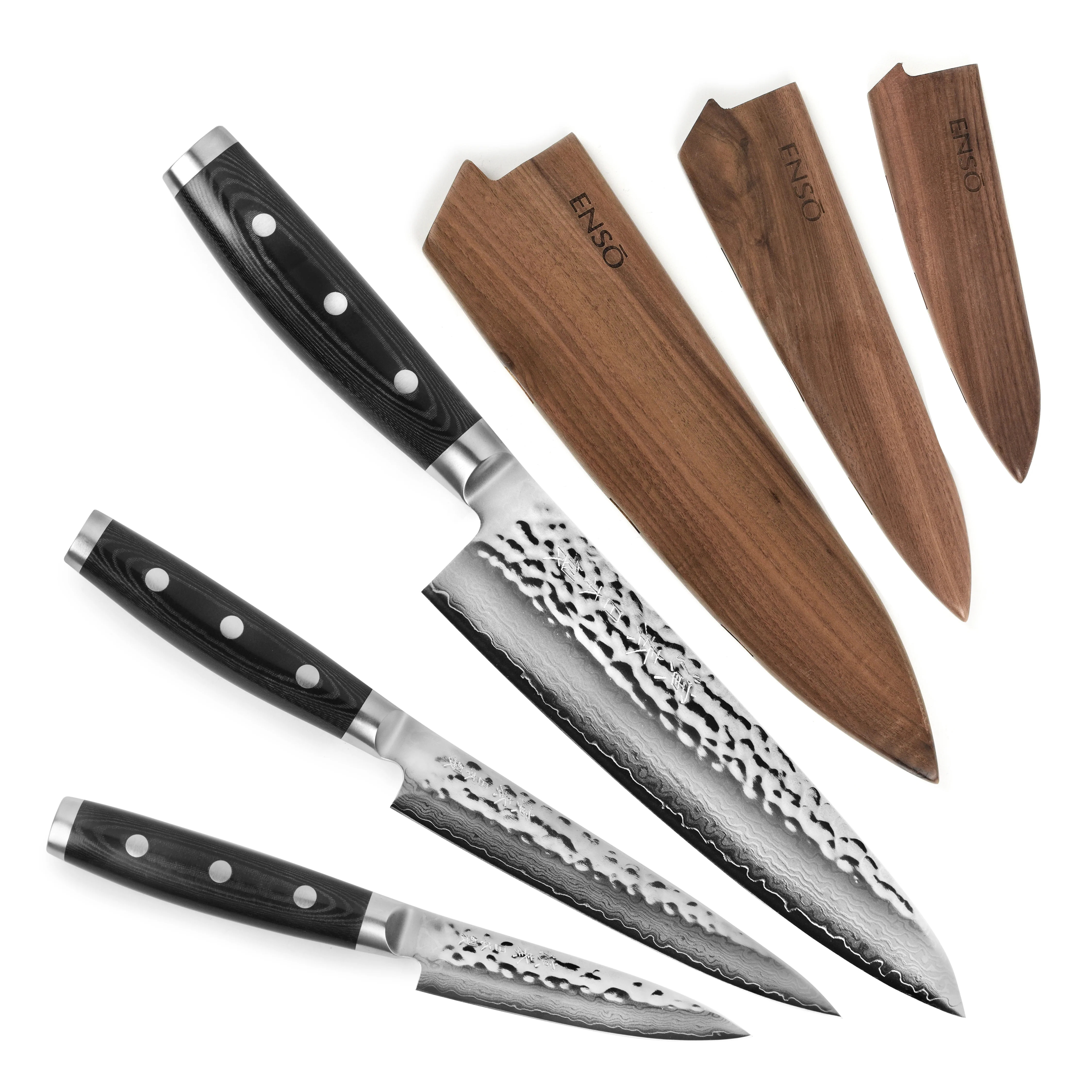 Enso HD 3 Piece Knife Set with Sheaths - Image 9
