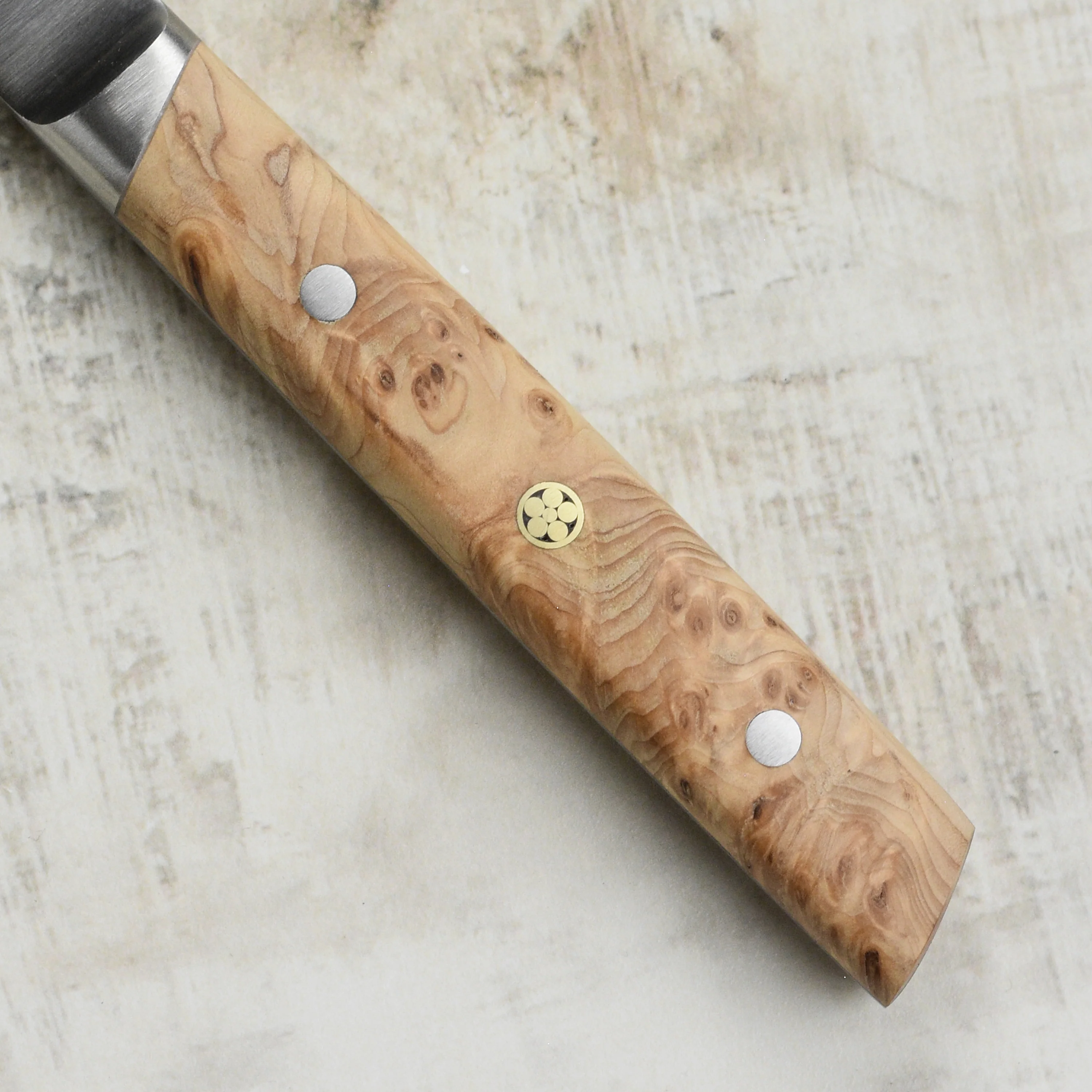 Enso Modern 4 Piece Steak Knife Set, Birchwood - Image 4
