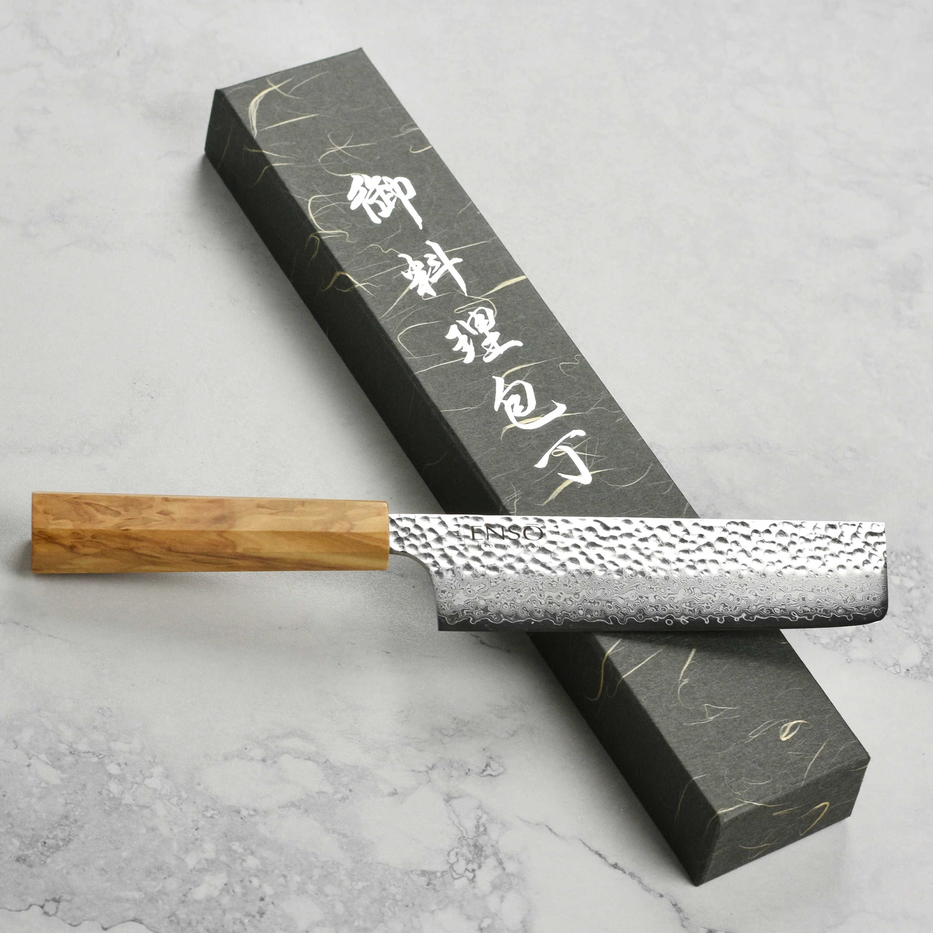 Enso Olivewood 7" Nakiri - Image 4