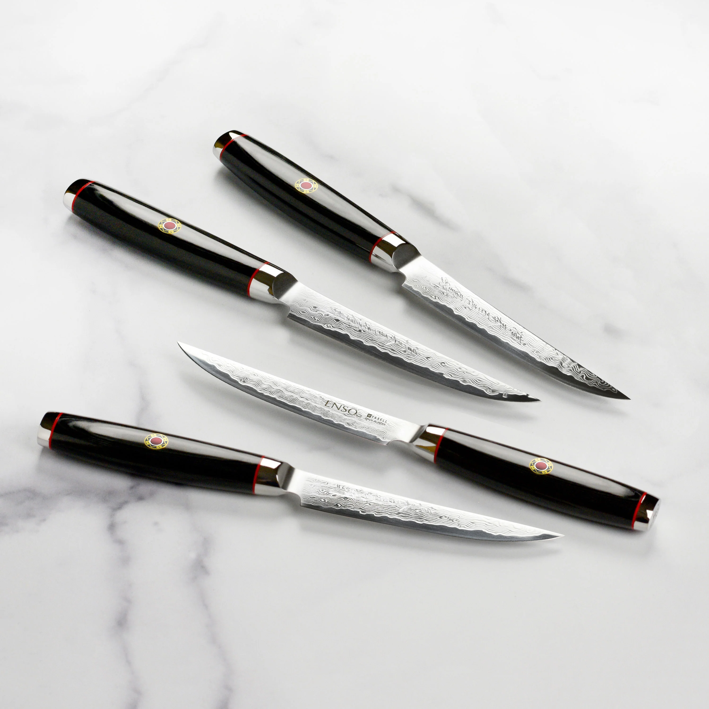 Enso SG2 4 Piece Steak Knife Set with Case - Image 2
