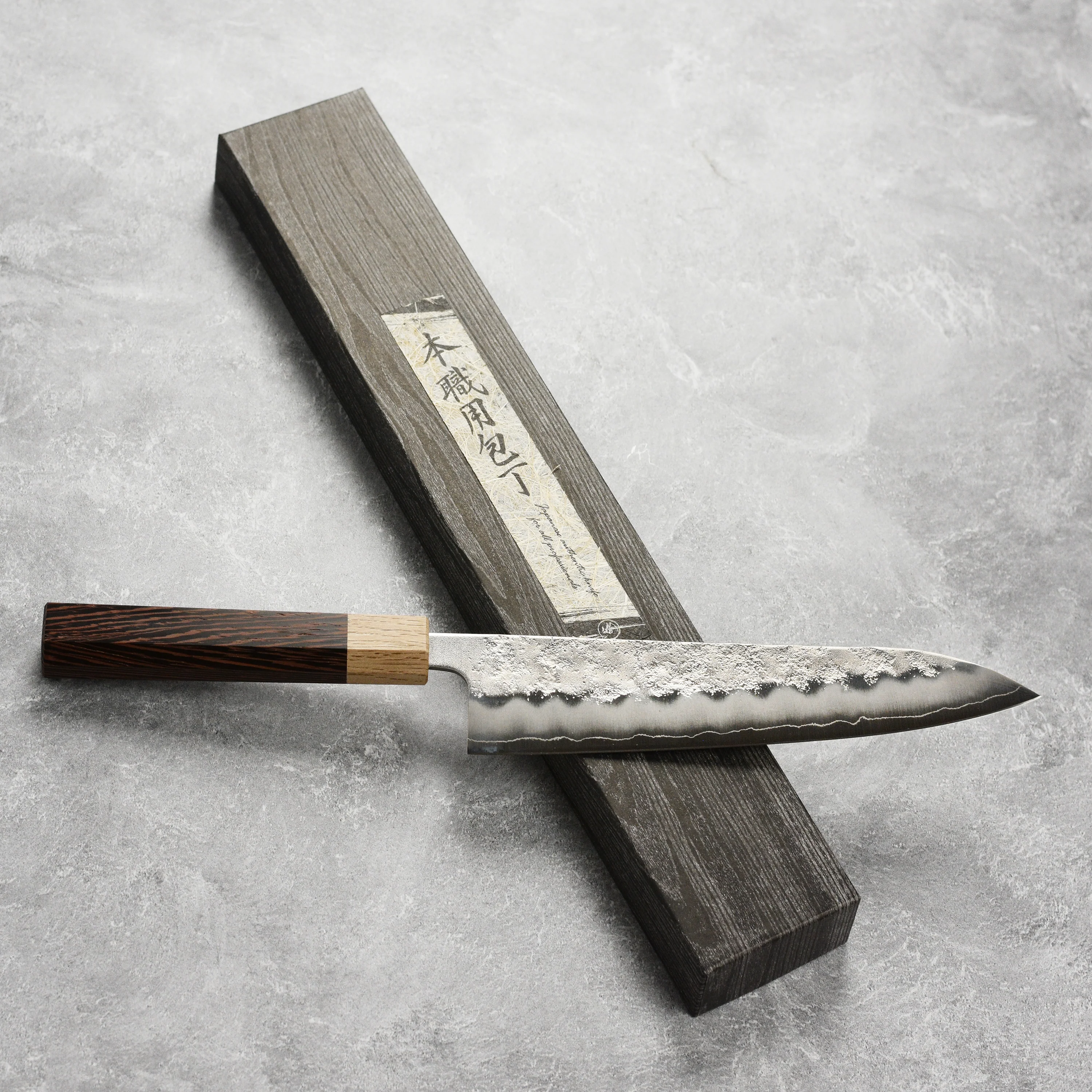 Enso Silver3 Nashiji 8.25" Gyuto - Image 3