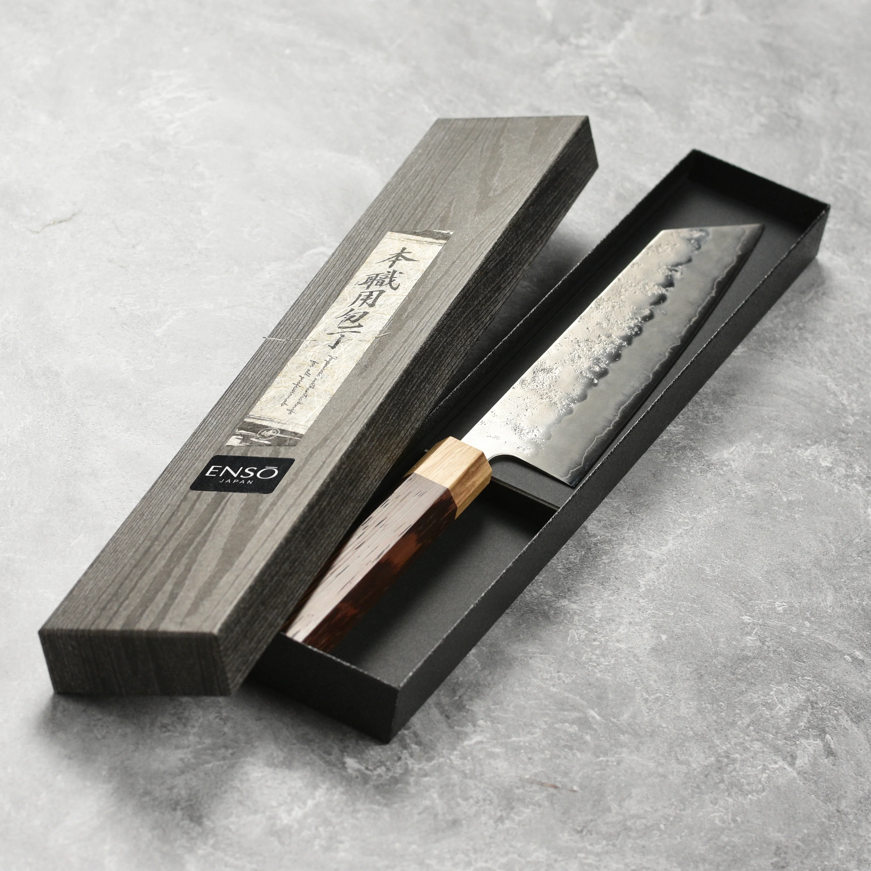 Enso Silver3 Nashiji 8.25" Kiritsuke - Image 3