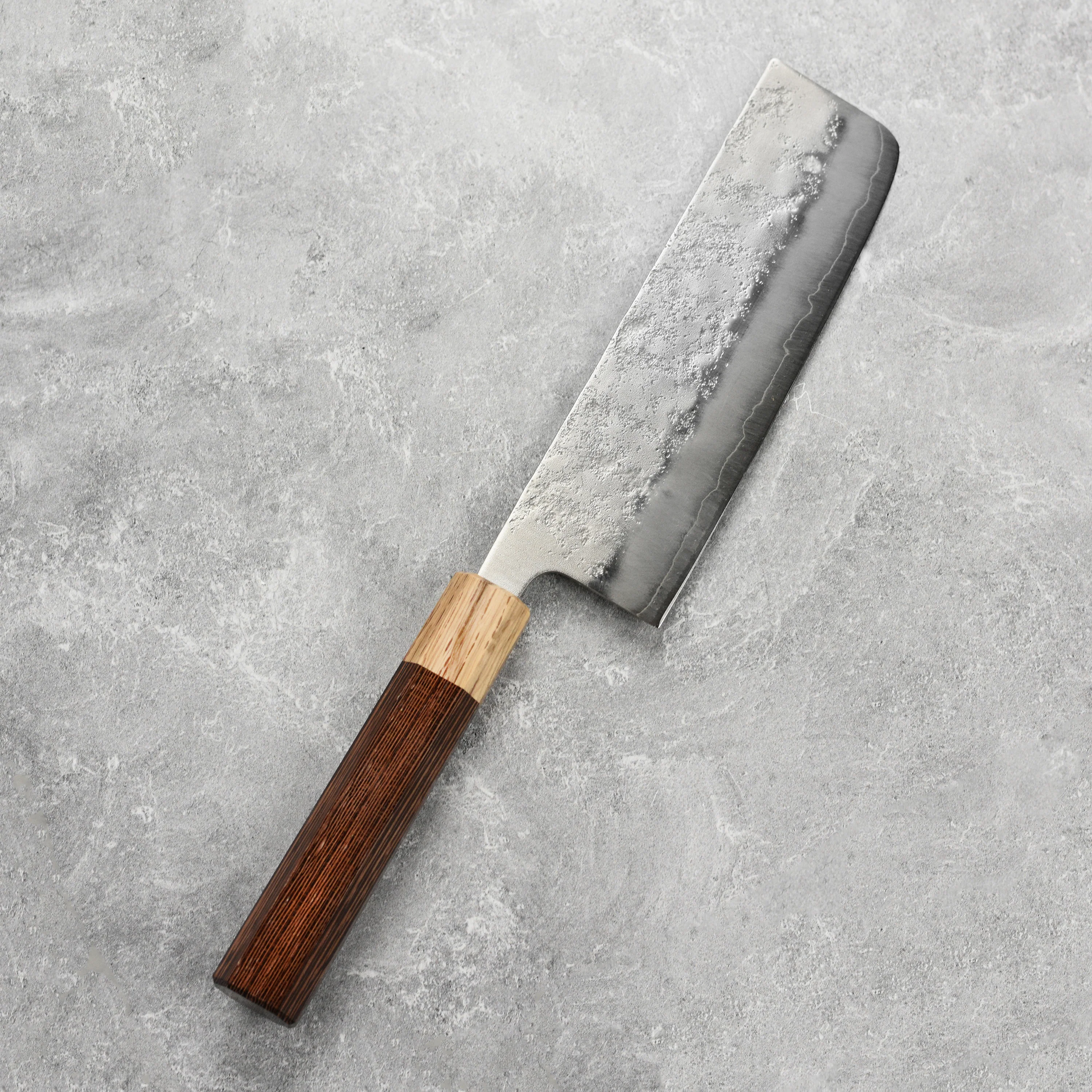 Enso Silver3 Nashiji 6.5" Nakiri - Image 7