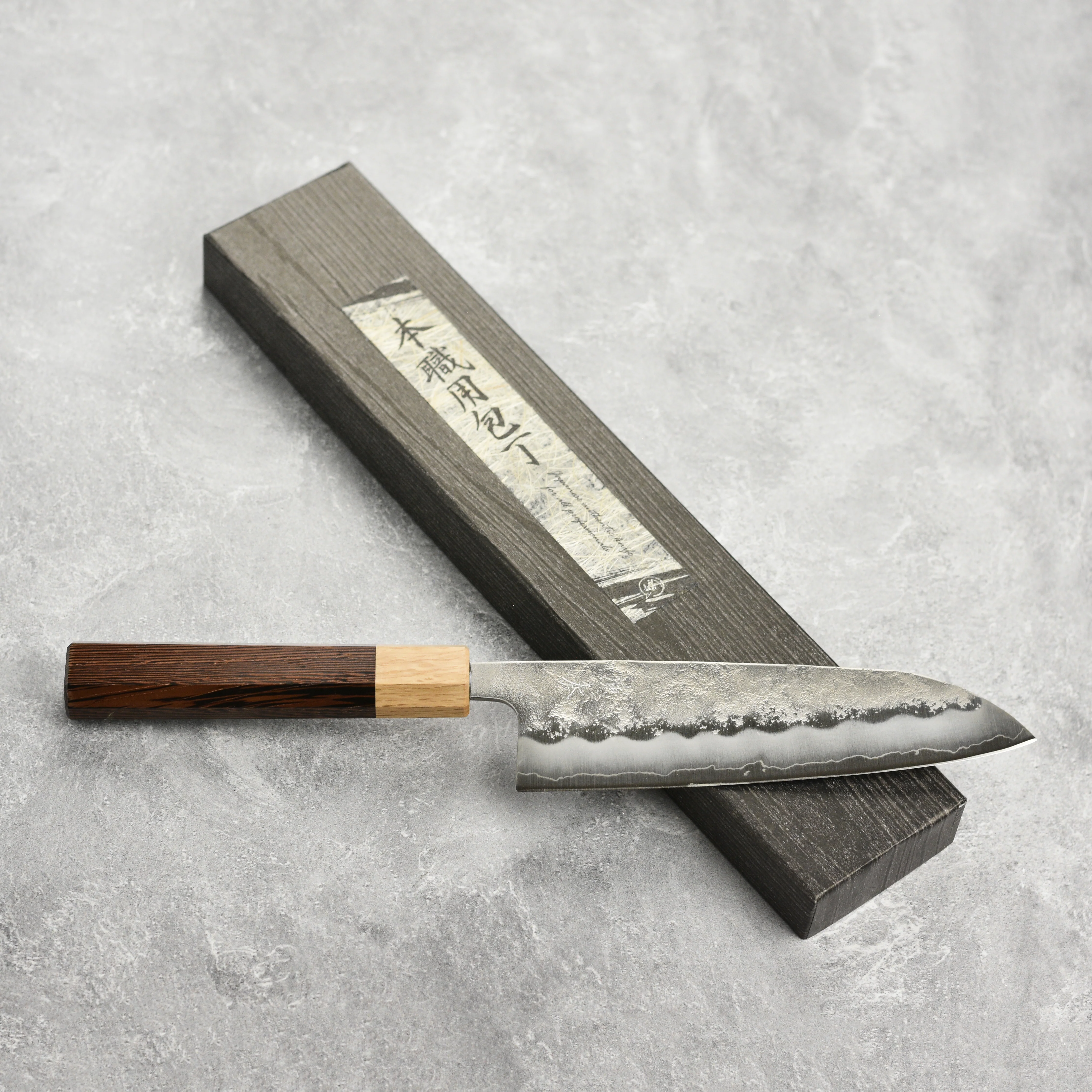 Enso Silver3 Nashiji 6.5" Santoku - Image 6