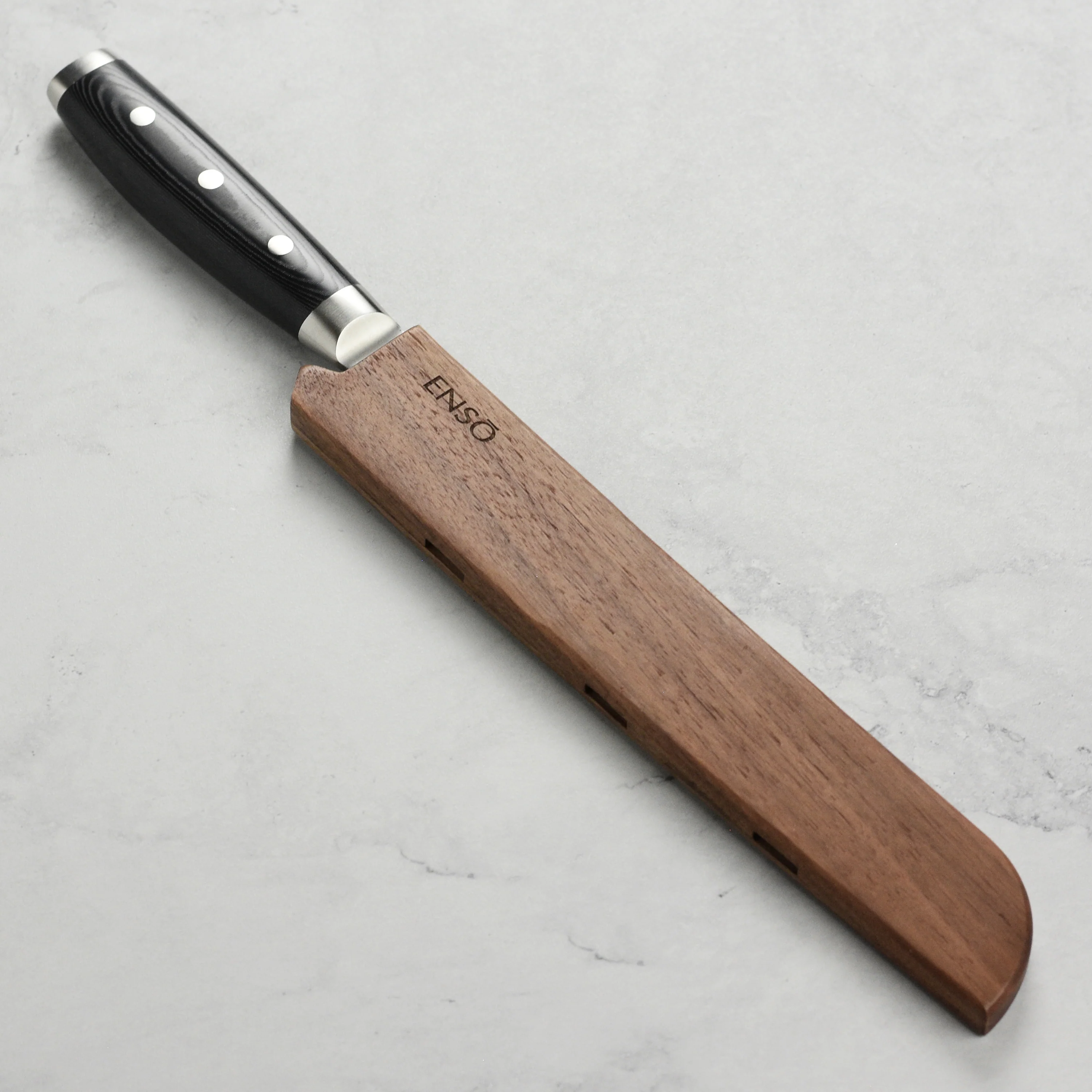 Enso Walnut Magnetic Sheath for 9" Bread & Slicing Knives - Image 2