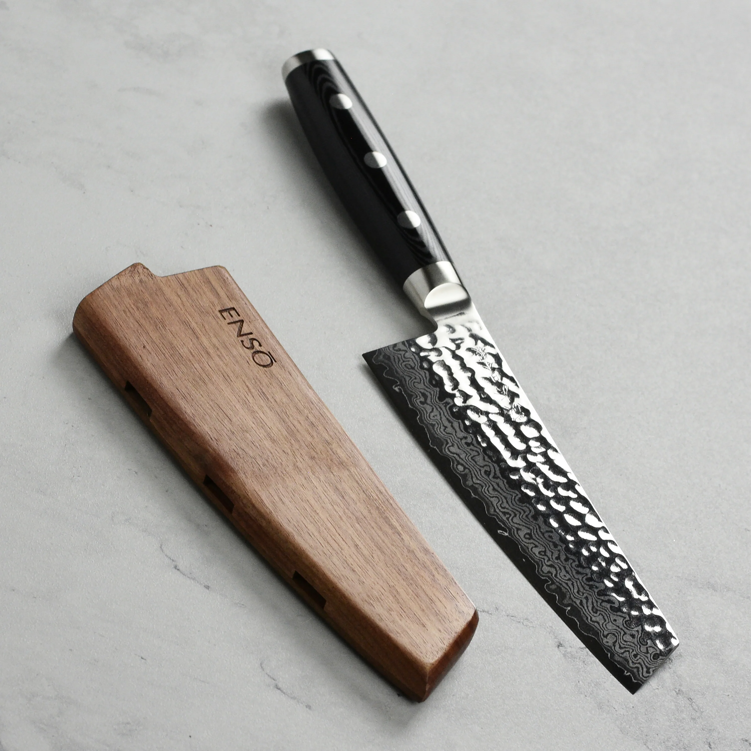 Enso Walnut Magnetic Sheath for 5.5" Prep Knife - Image 4