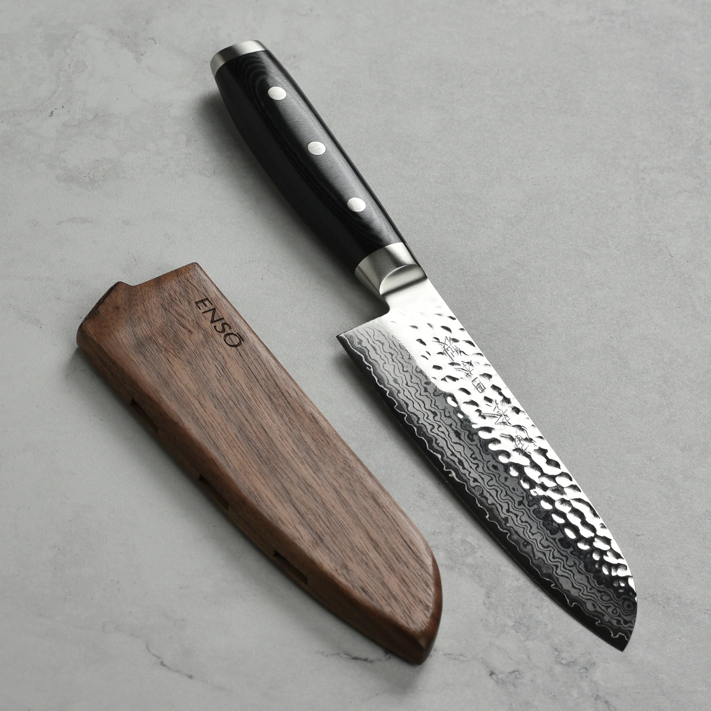 Enso Walnut Magnetic Sheath for 6.5" Santoku Knife - Image 4