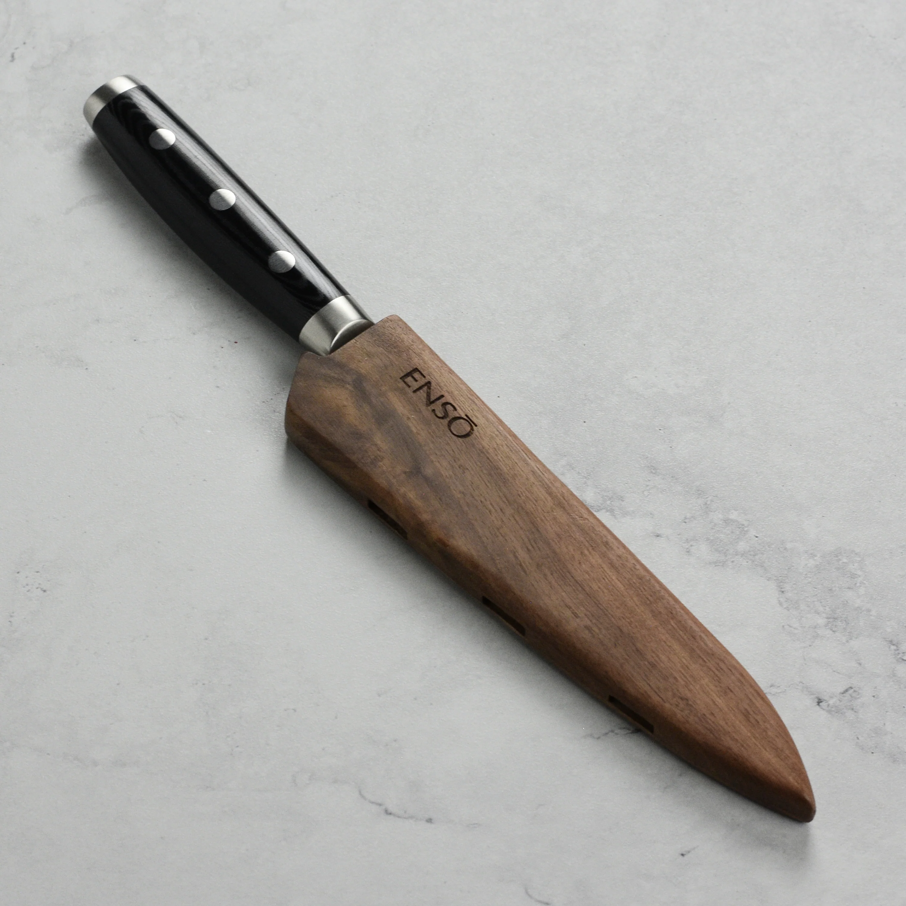 Enso Walnut Magnetic Sheath for 6" Utility Knife - Image 2