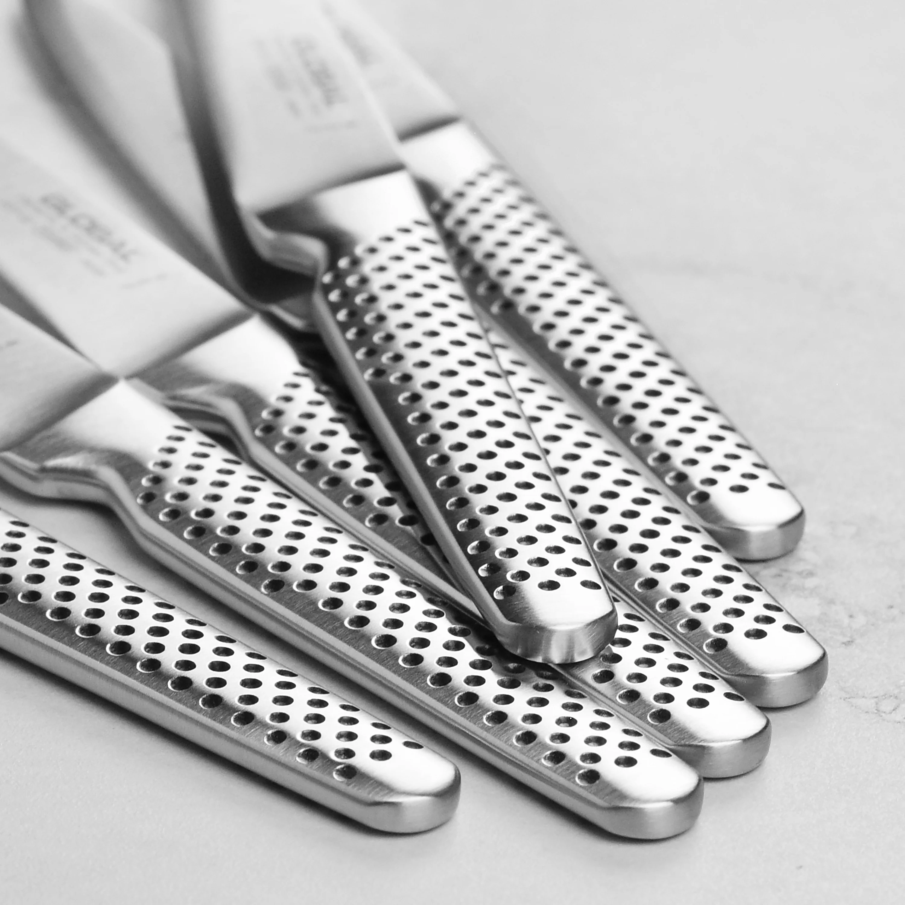 Global 6 Piece Fine Edge Steak Knife Set with Case - Image 7