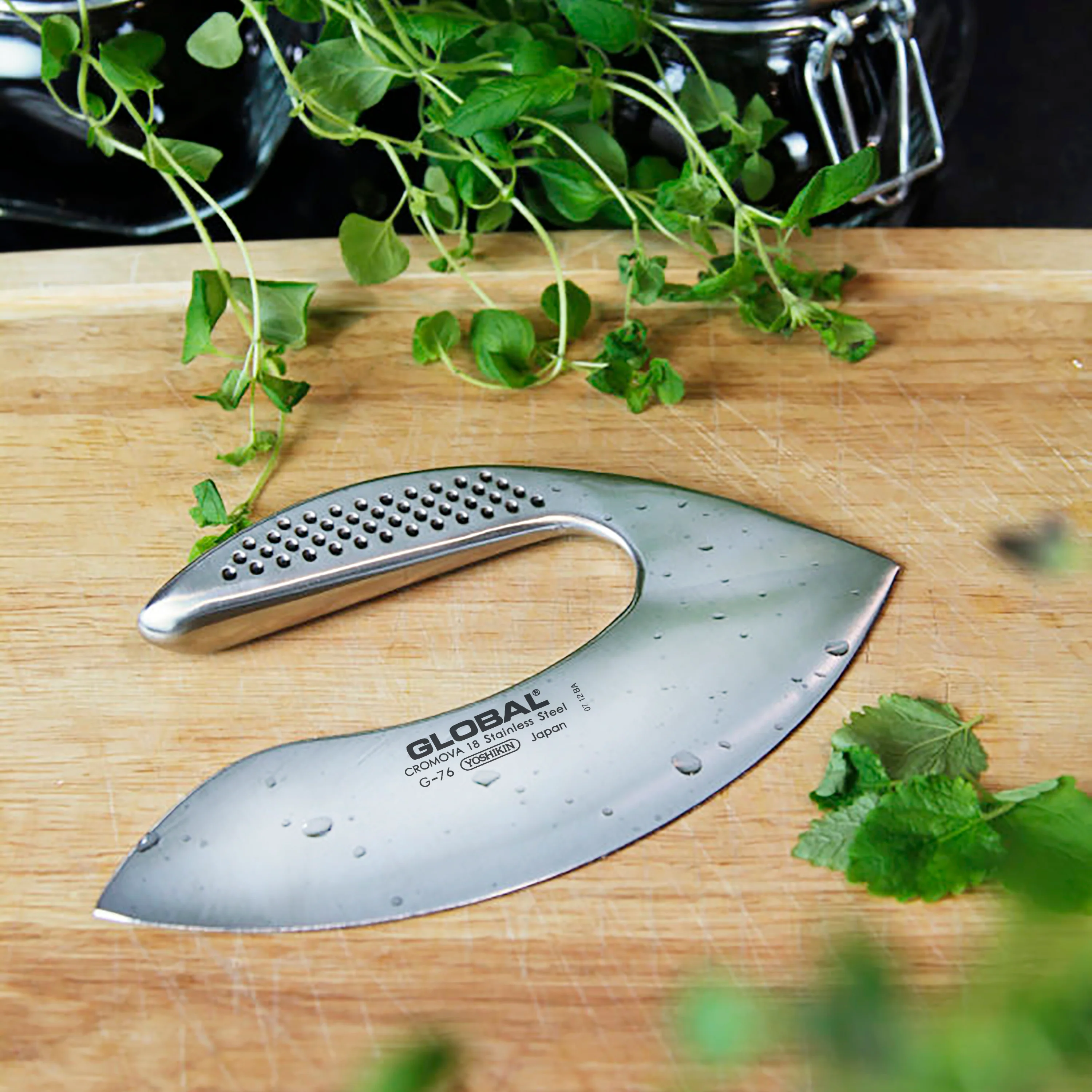 Global 7.25" Hachoir Mincing Knife - Image 6