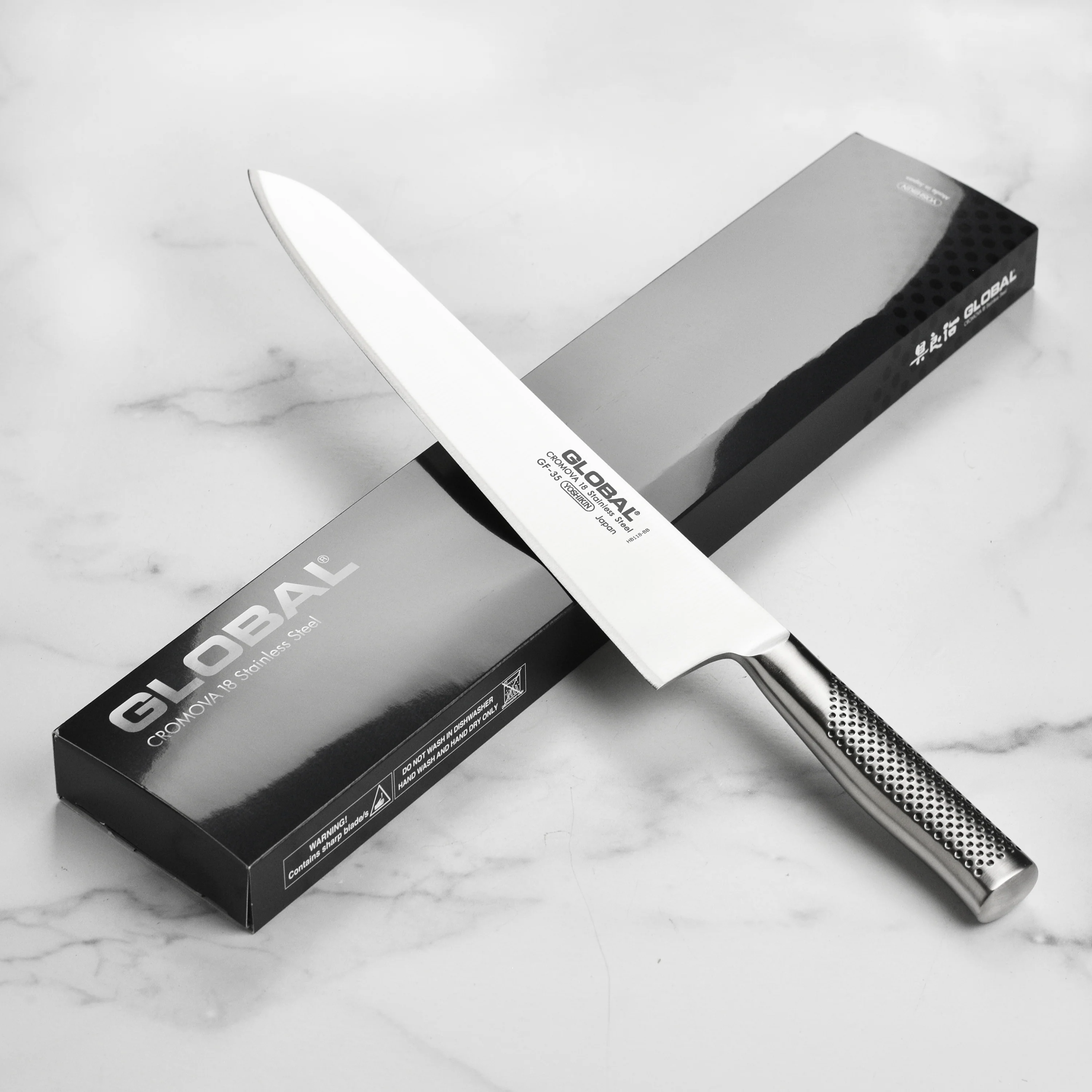 Global 12" Heavyweight Chef's Knife - Image 6
