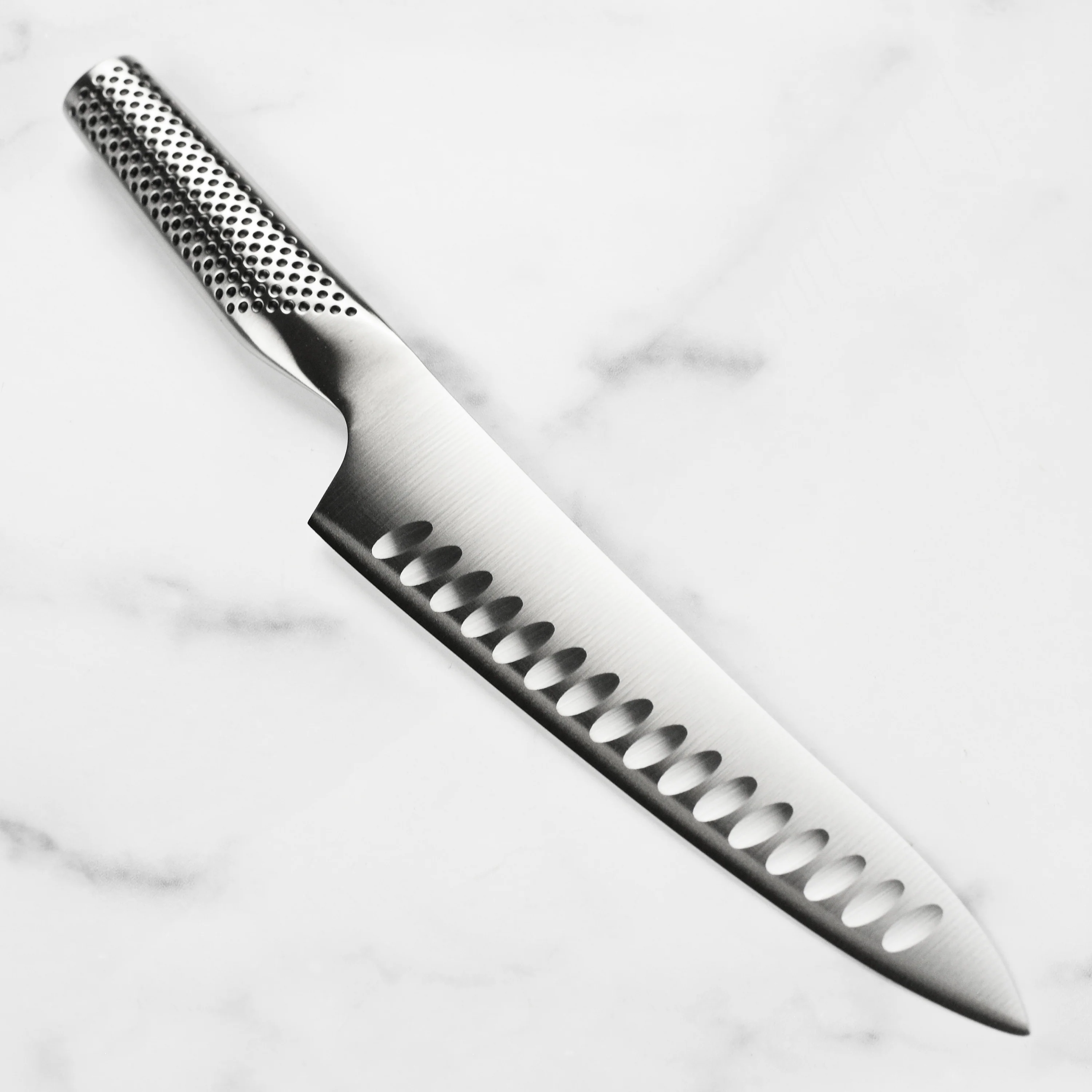Global 8" Hollow Edge Carving Knife - Image 5