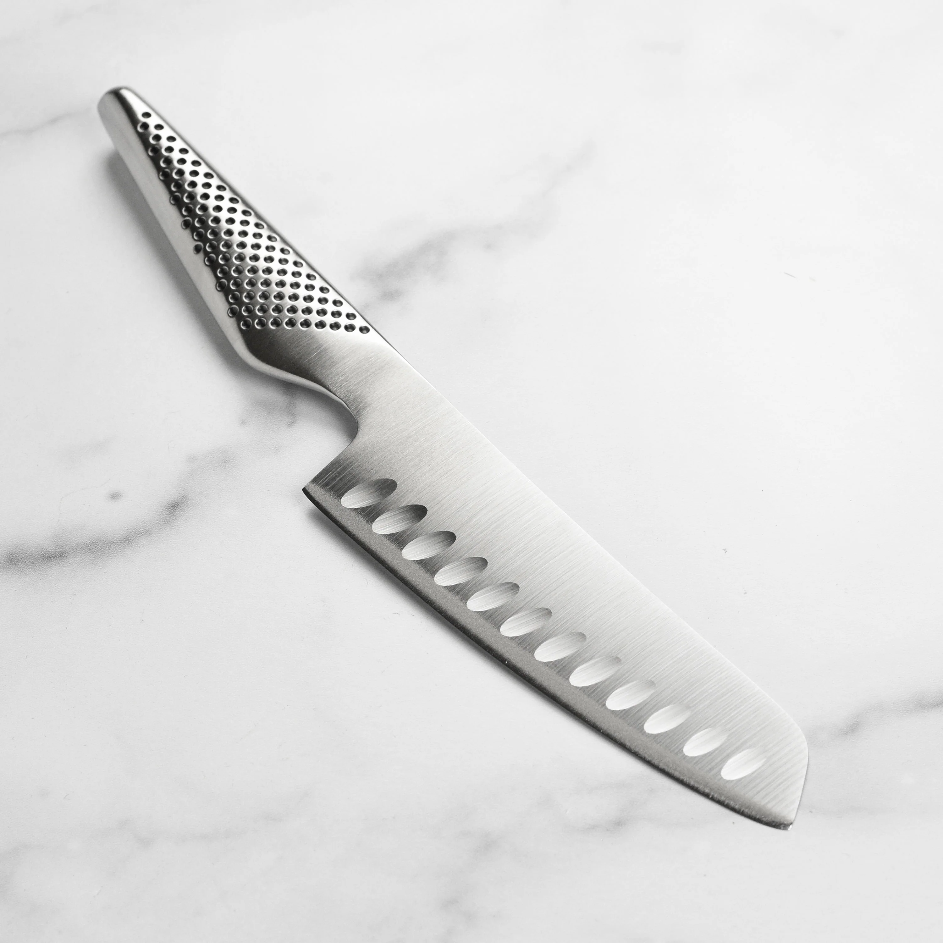 Global 5.5" Hollow Edge Nakiri Knife - Image 5