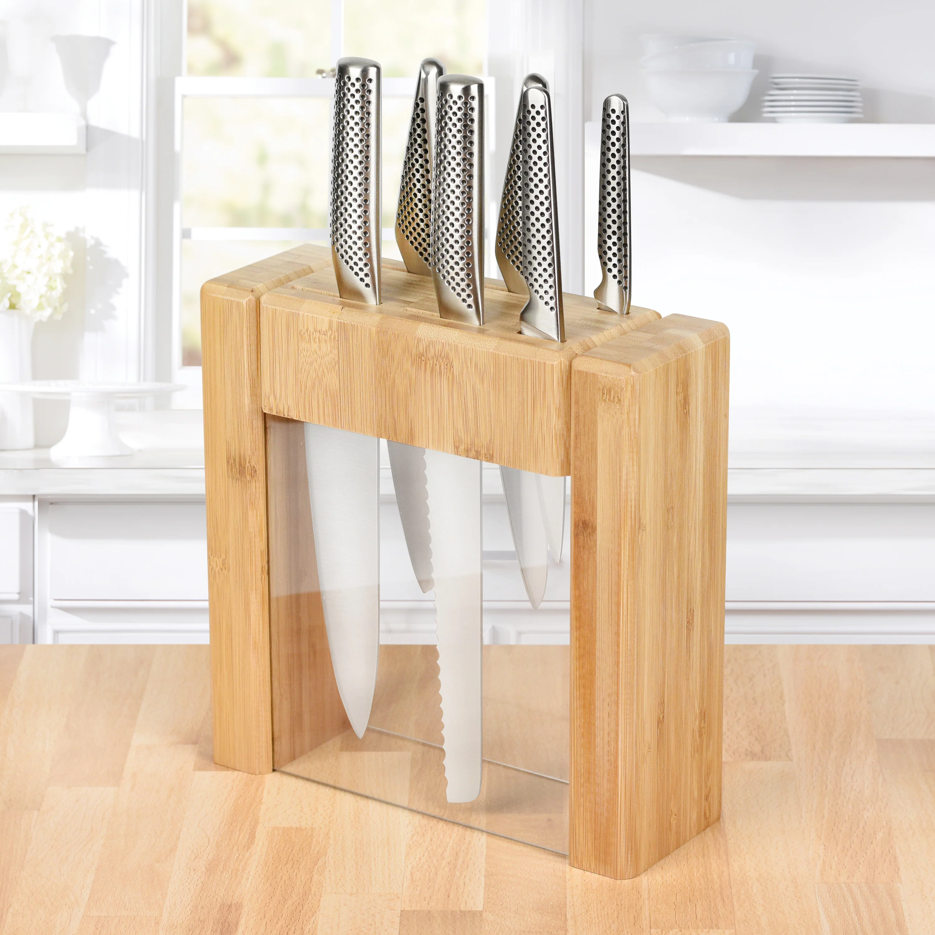 Global Ikasu 7 Piece Knife Block Set - Image 7