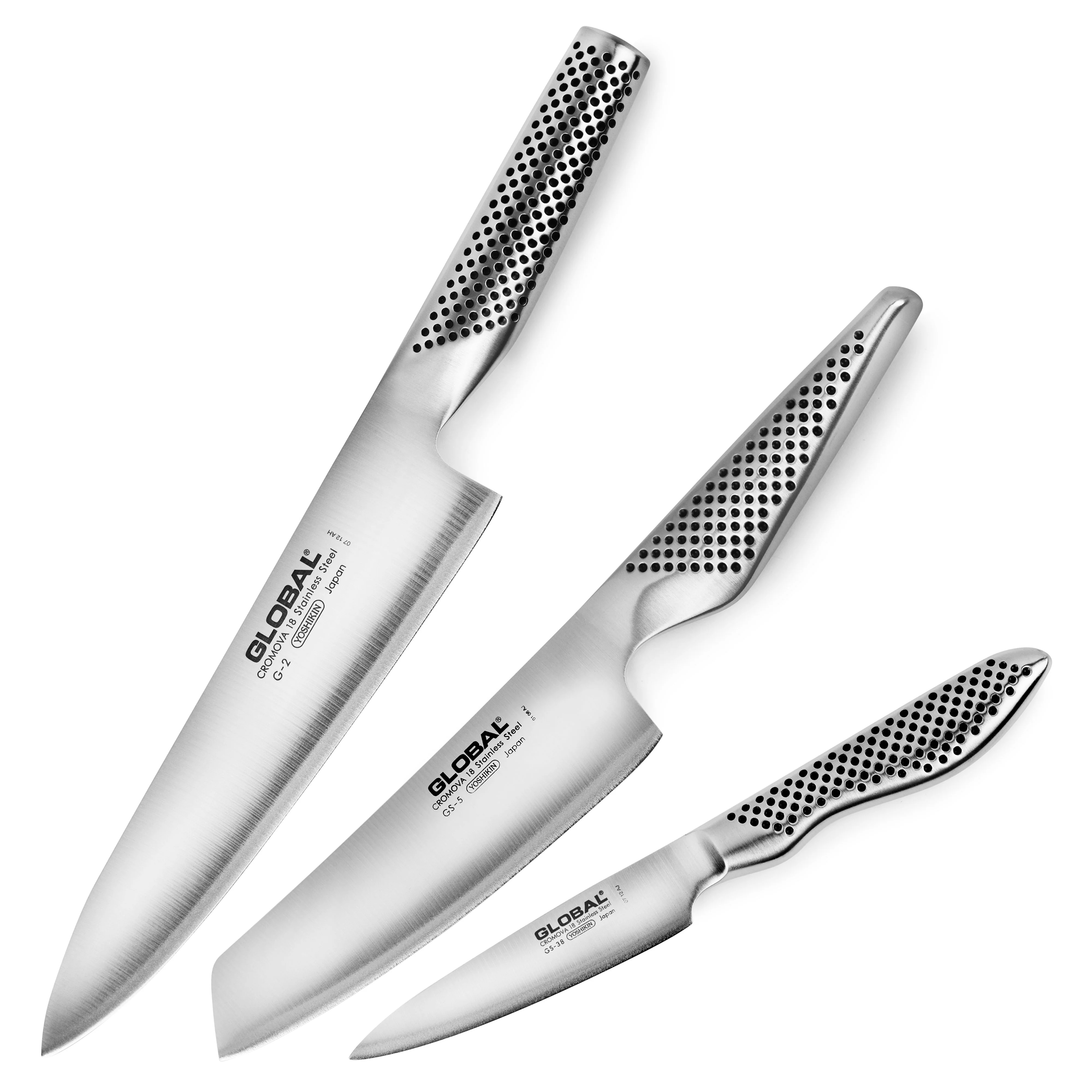 Global 3 Piece Knife Set - Image 4