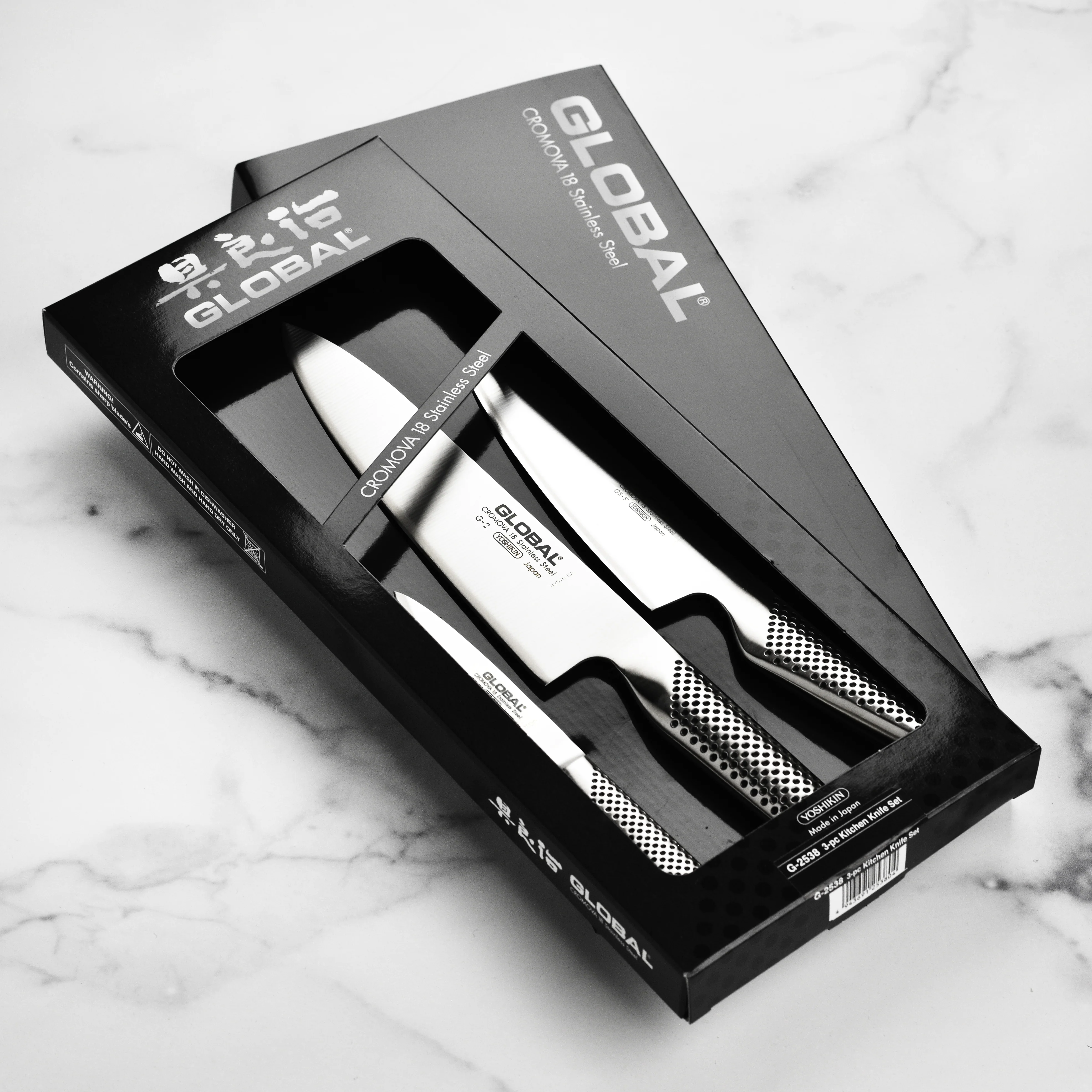 Global 3 Piece Knife Set - Image 6