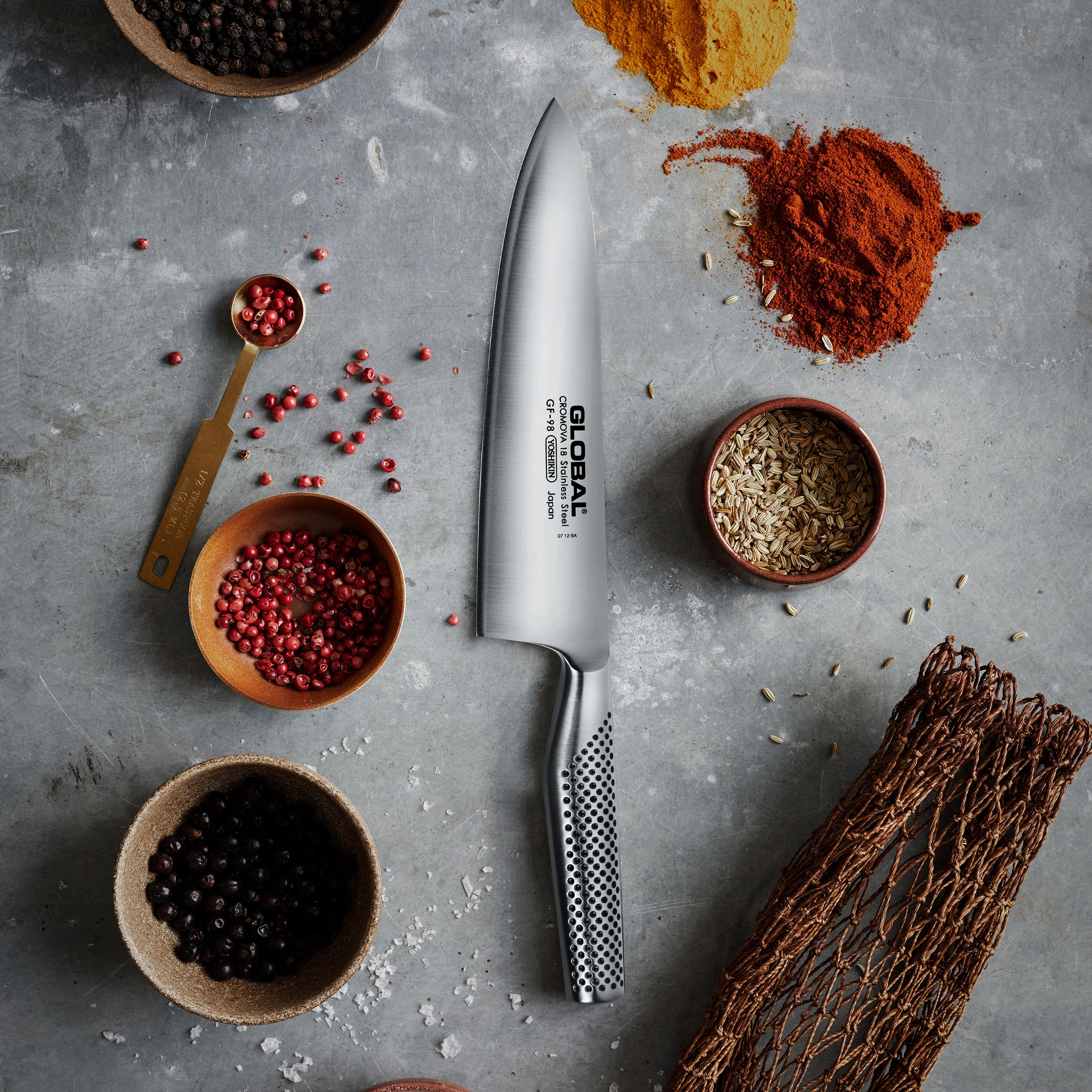 Global Model X 8" Chef's Knife - Image 4