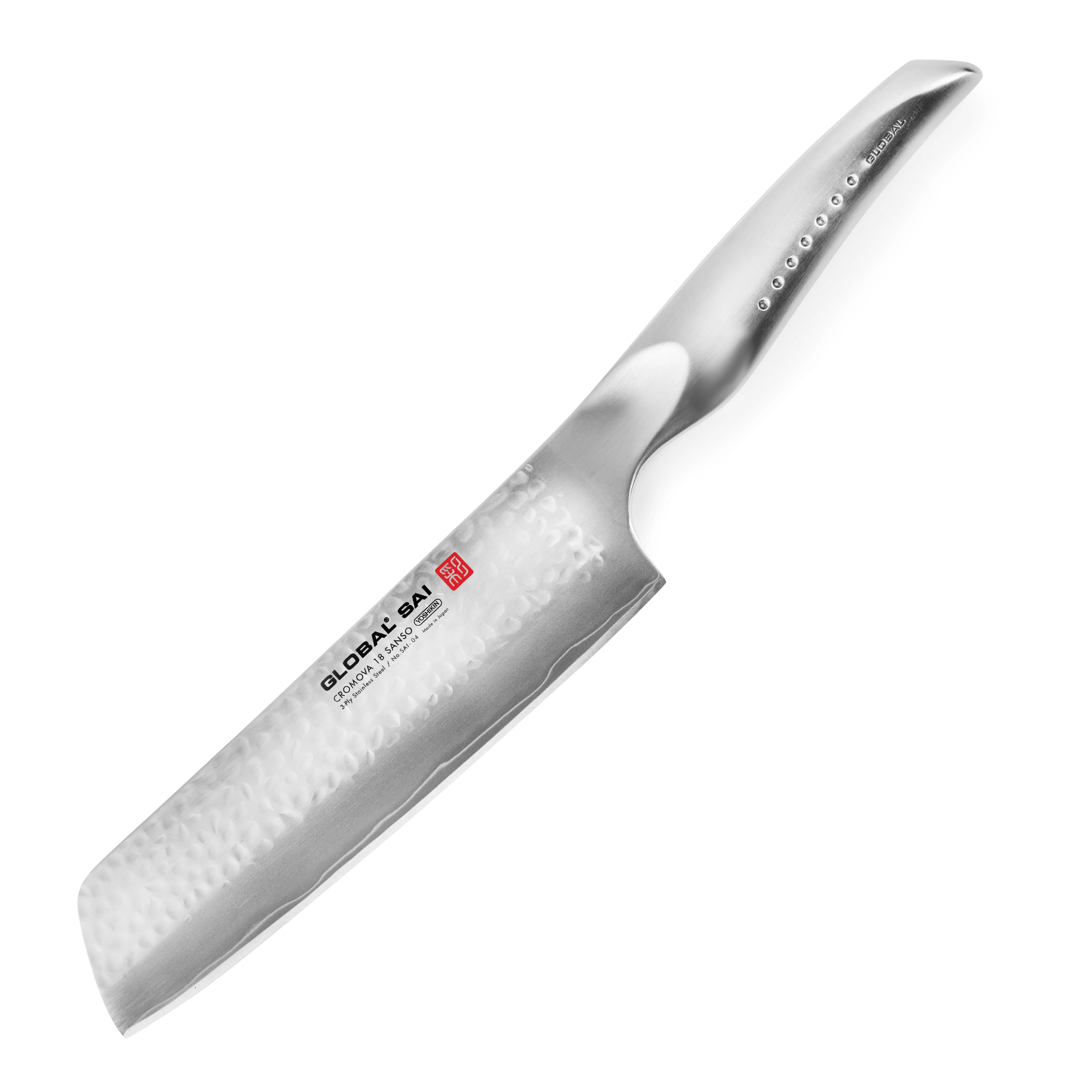 Global Sai 7.5" Nakiri Knife - Image 4