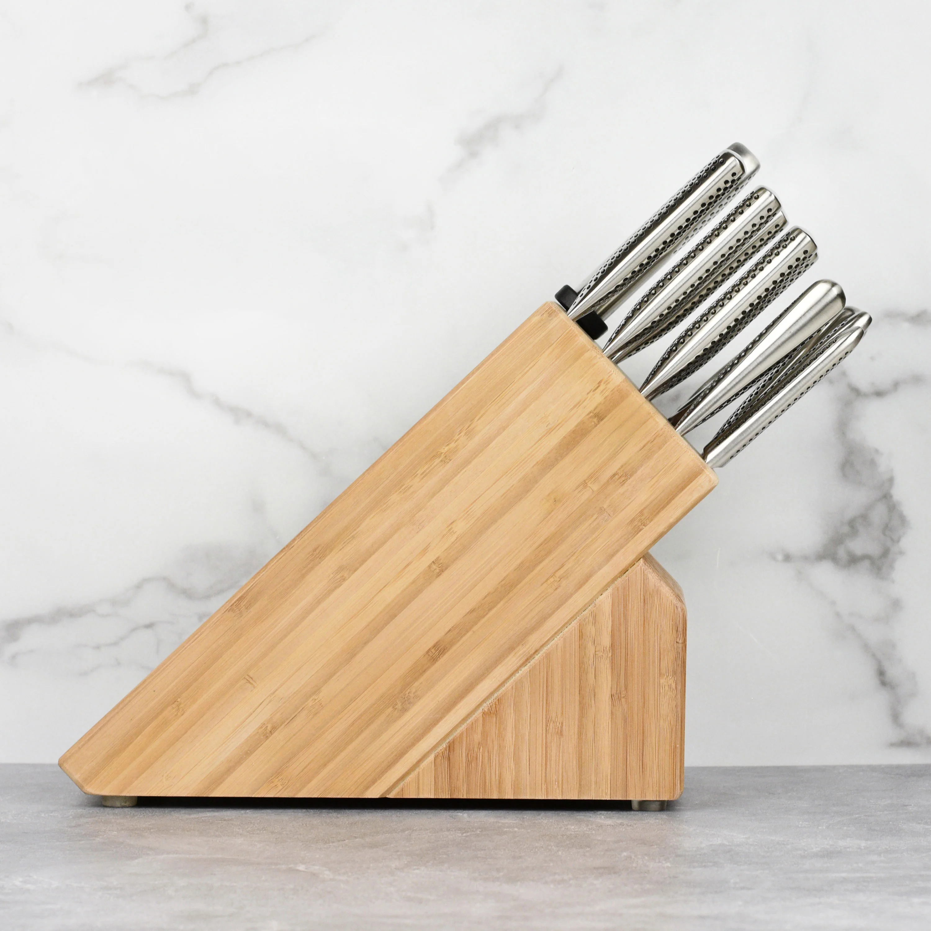 Global 10" Double Bevel Sashimi Knife - Image 7