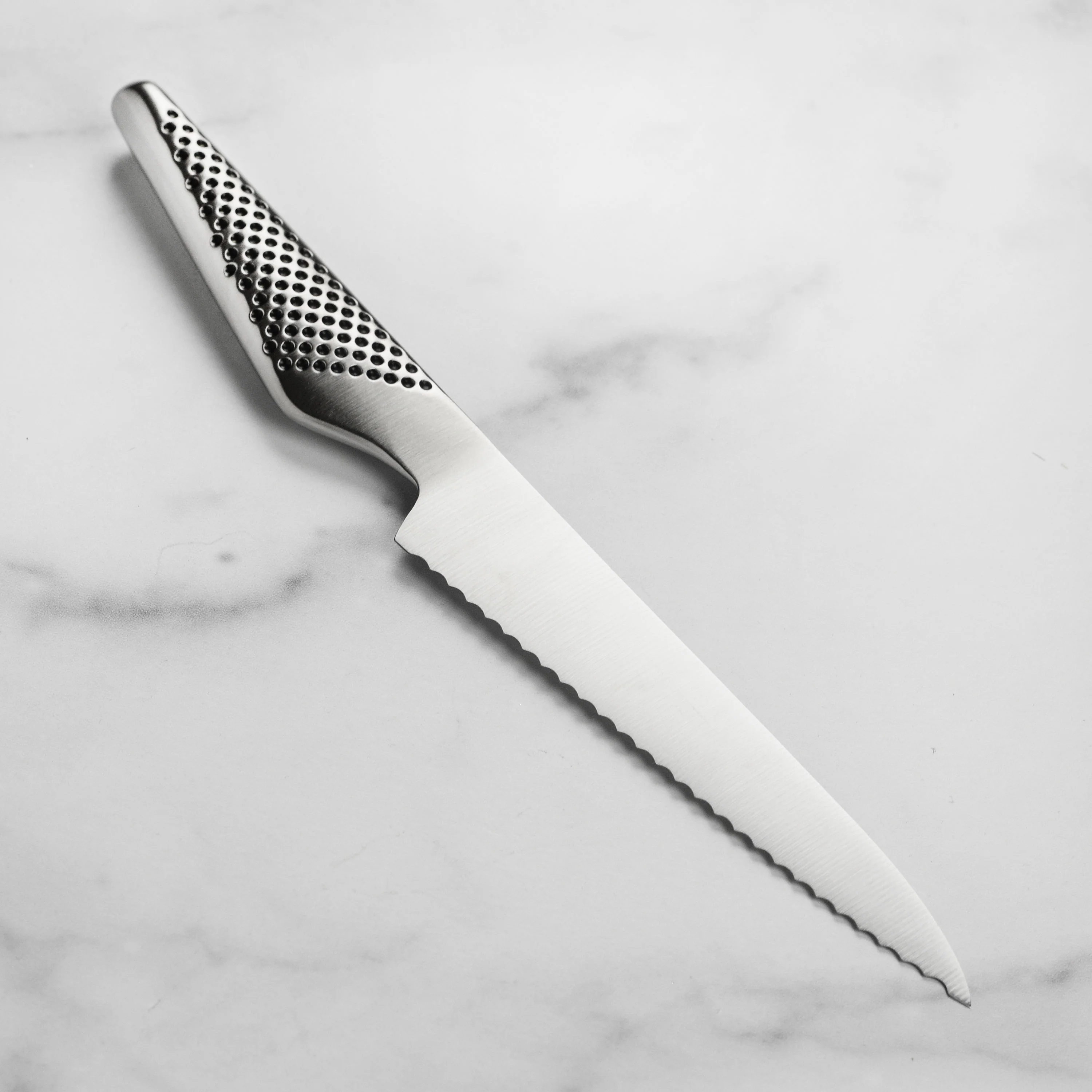 Global 6" Serrated Utility Knife - Image 5
