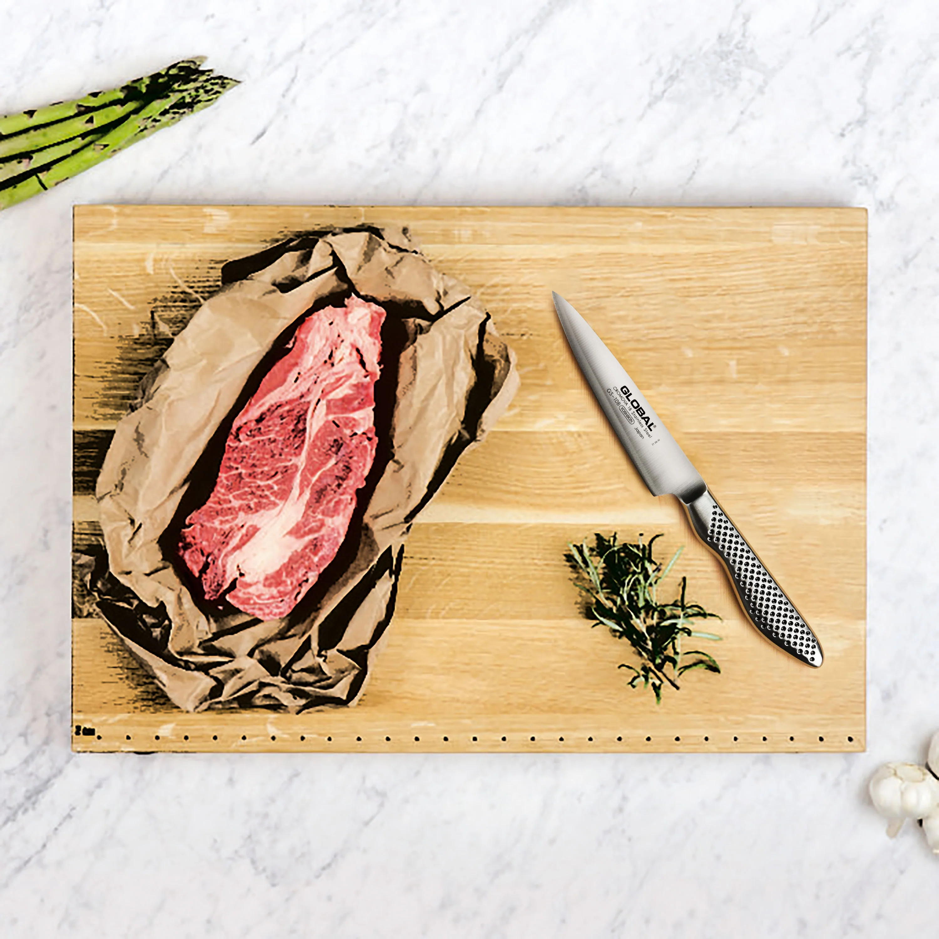 Global 4 Piece Steak Knife Set - Image 3