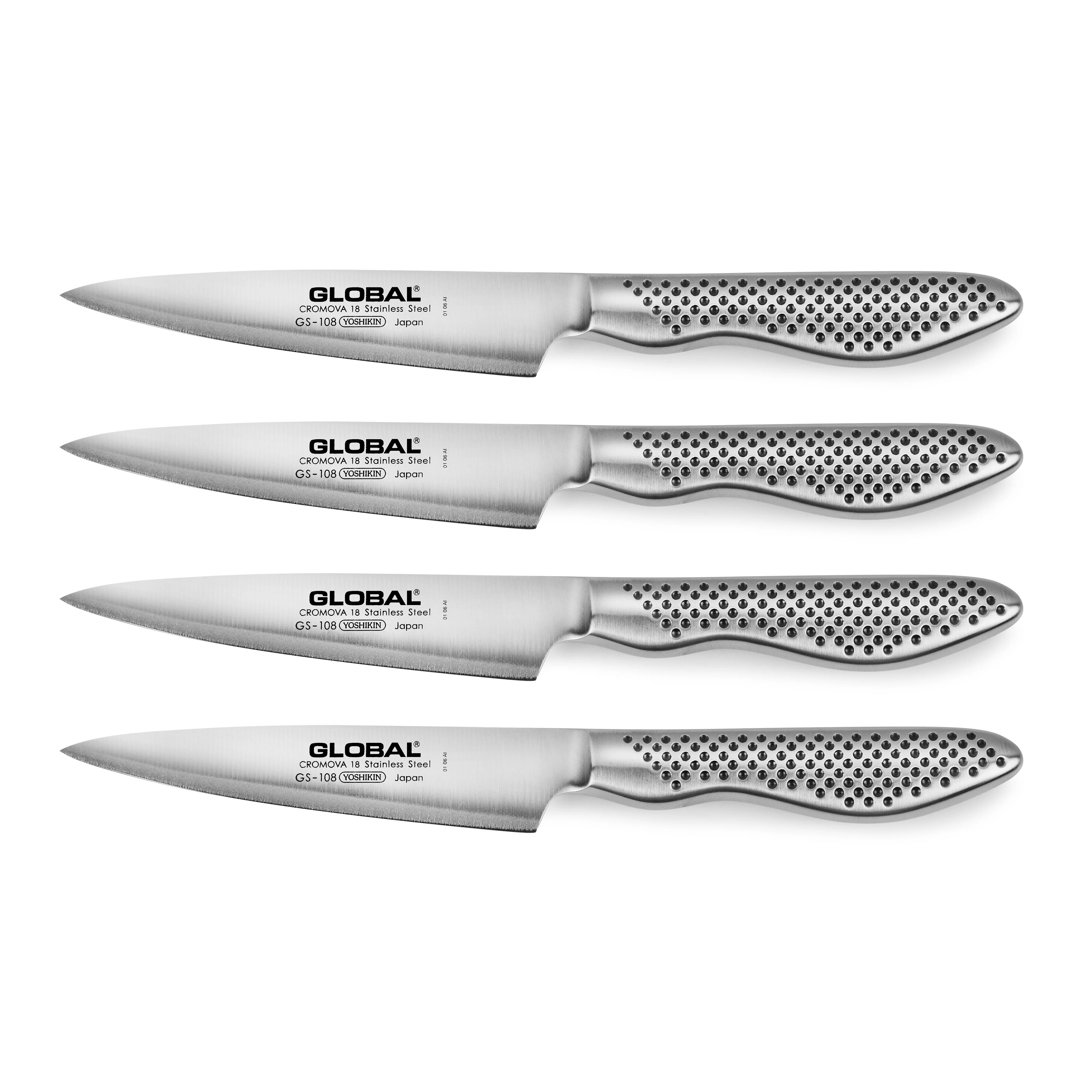 Global 4 Piece Steak Knife Set - Image 4
