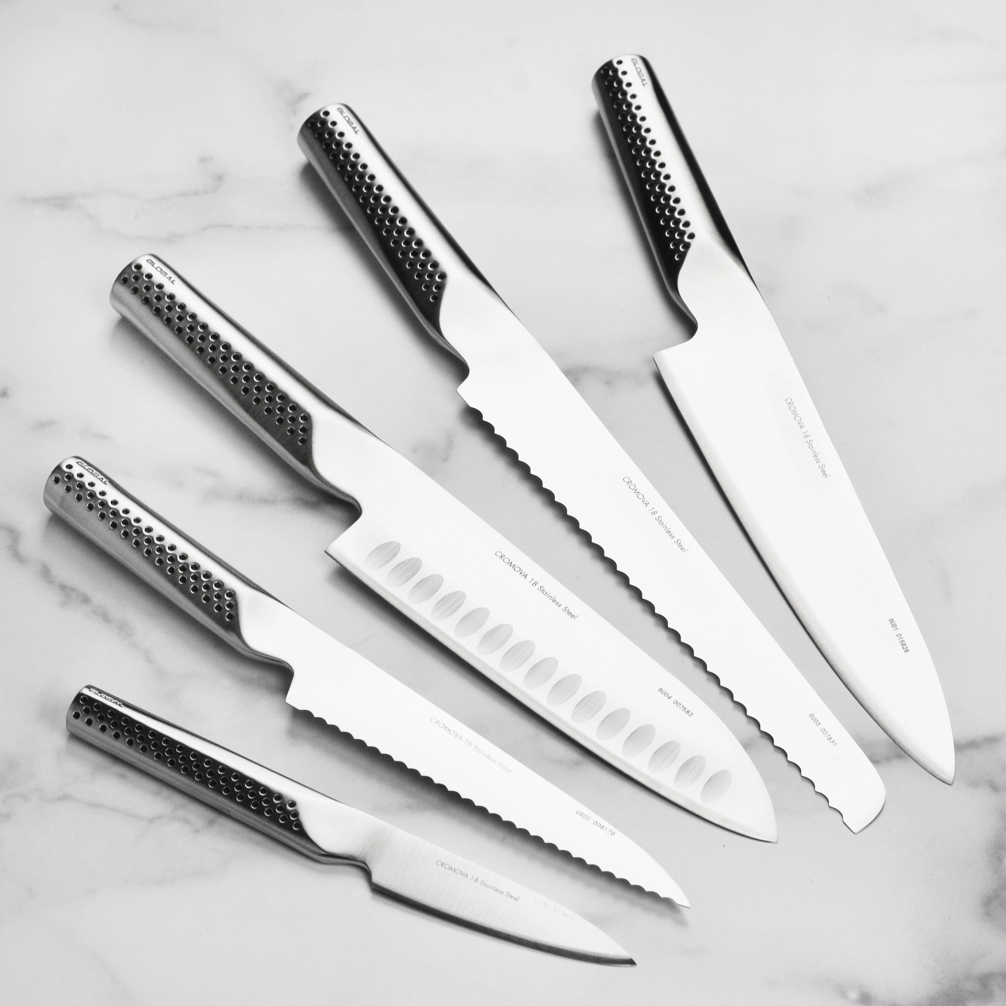 Global Ukon 6 Piece Knife Block Set - Image 7
