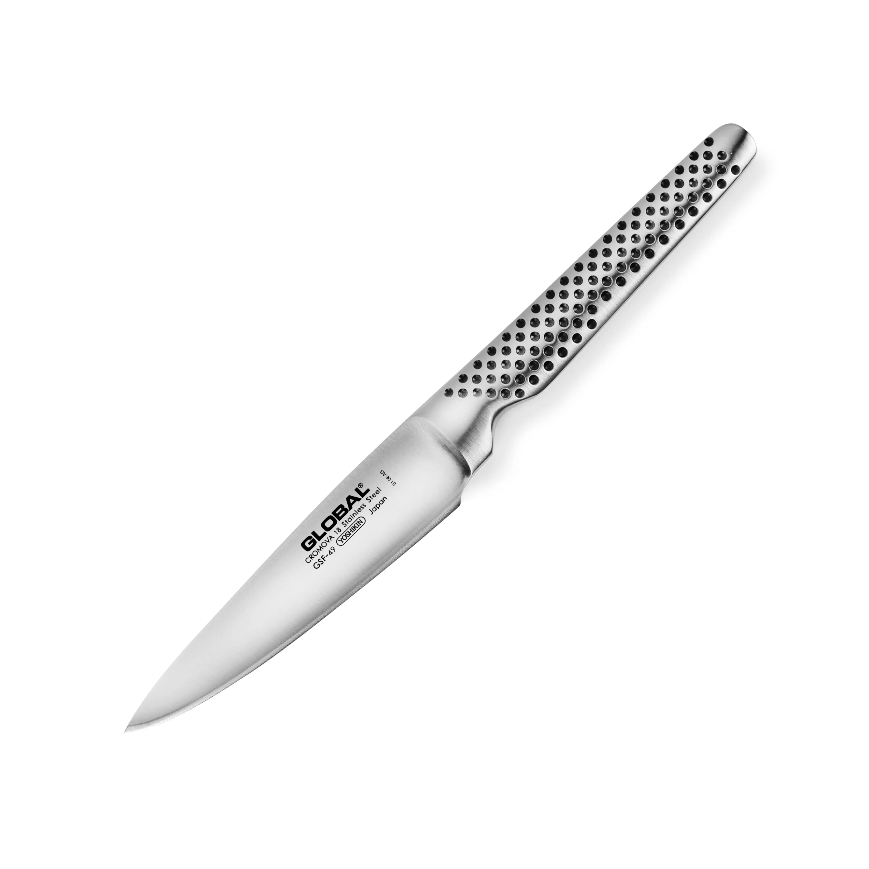 Global 4.25" Utility Knife with Solid Handle - Image 4