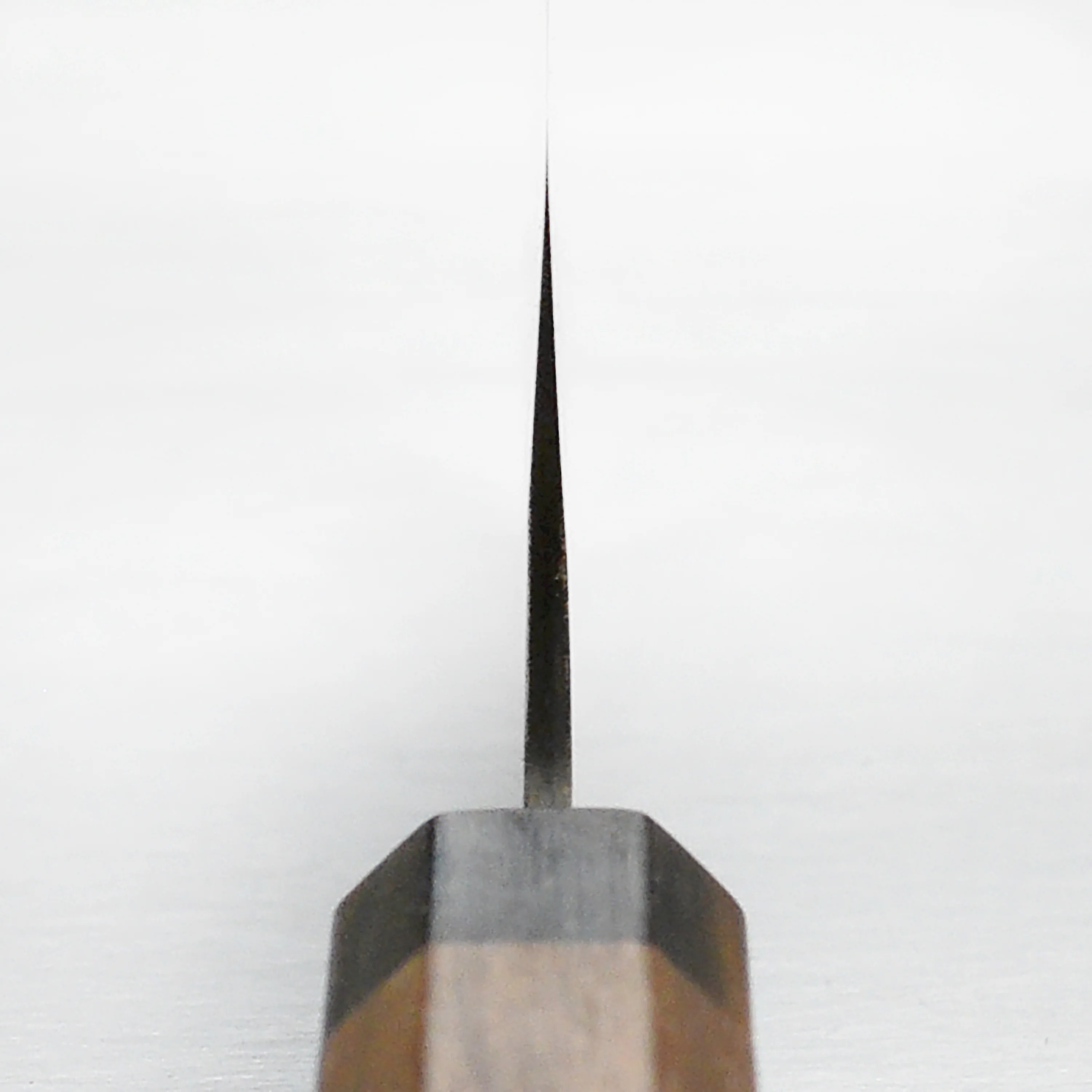 Hatono Aogami Super Kurouchi Stainless Clad 7" Bunka - Image 5