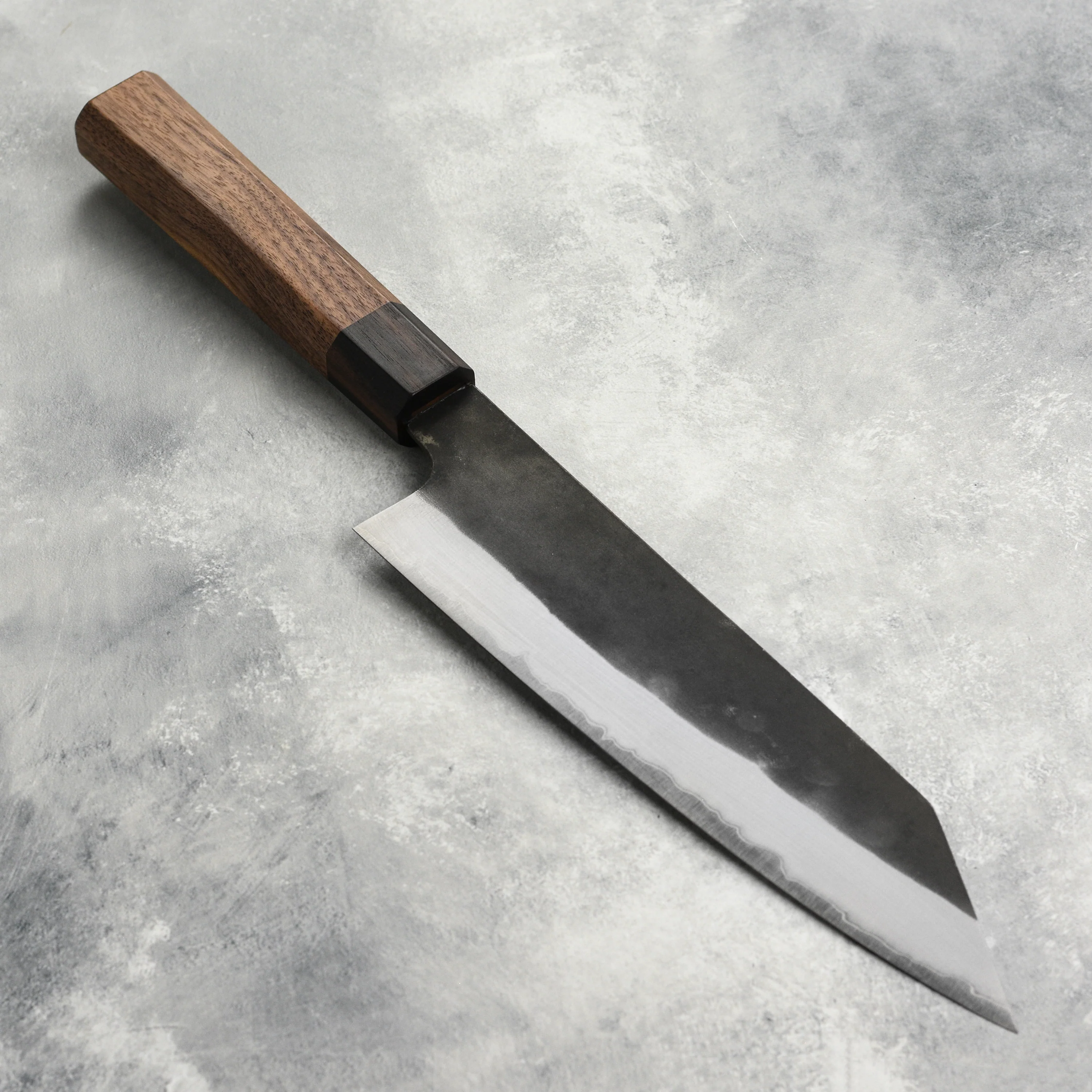 Hatono Aogami Super Kurouchi Stainless Clad 8.25" Kiritsuke Gyuto - Image 4