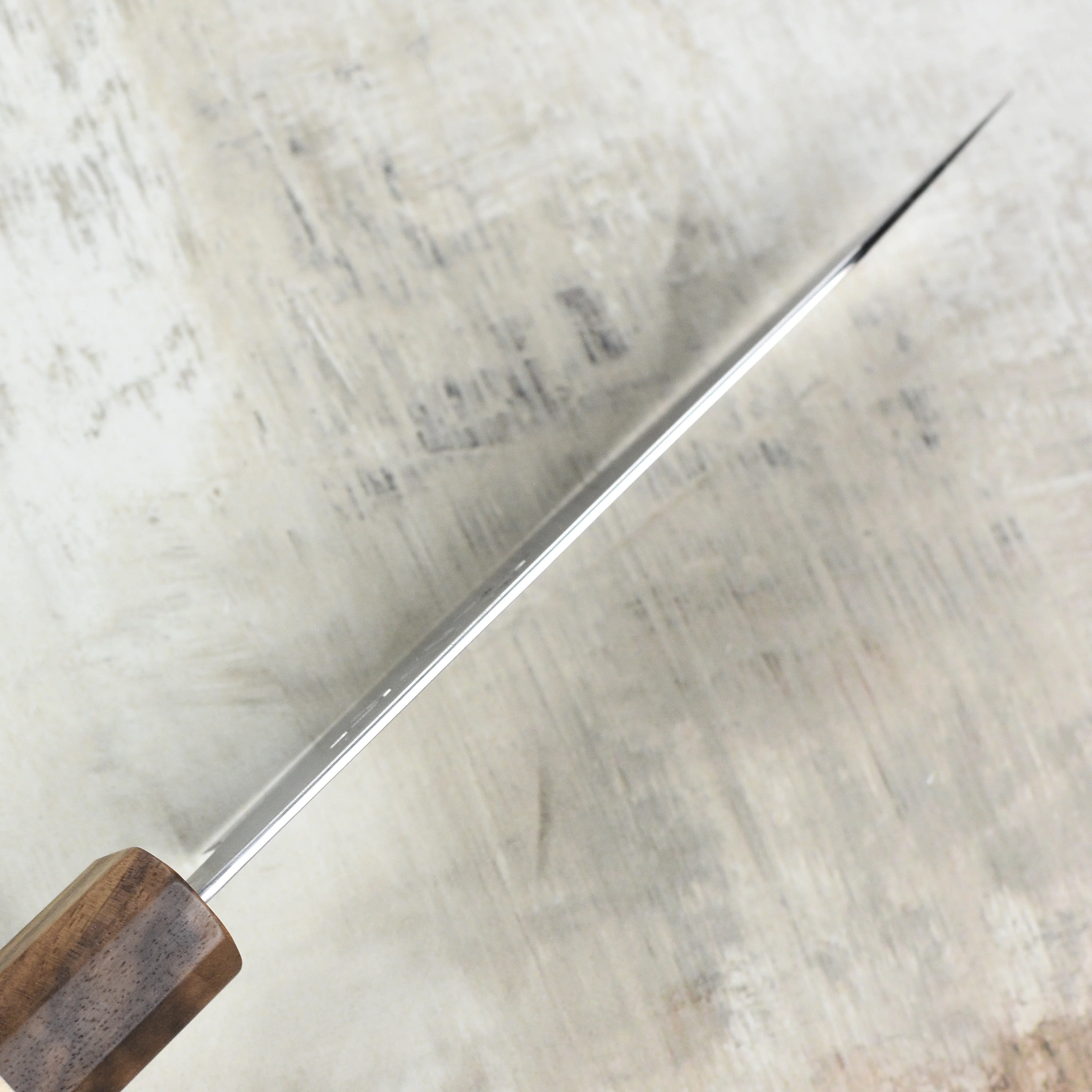 Hatono Ginsan Damascus 5.3" Kiritsuke Petty - Image 4