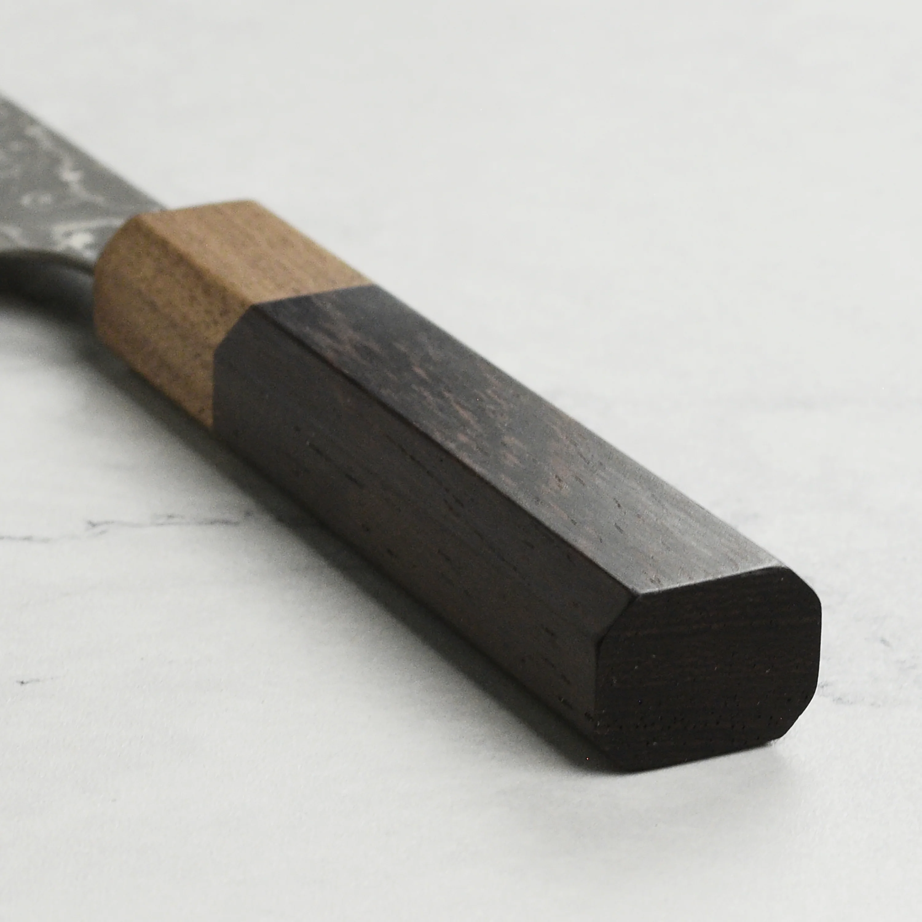 Hatono SG2 Kurozome Damascus 5.3" Kiritsuke Petty - Image 2
