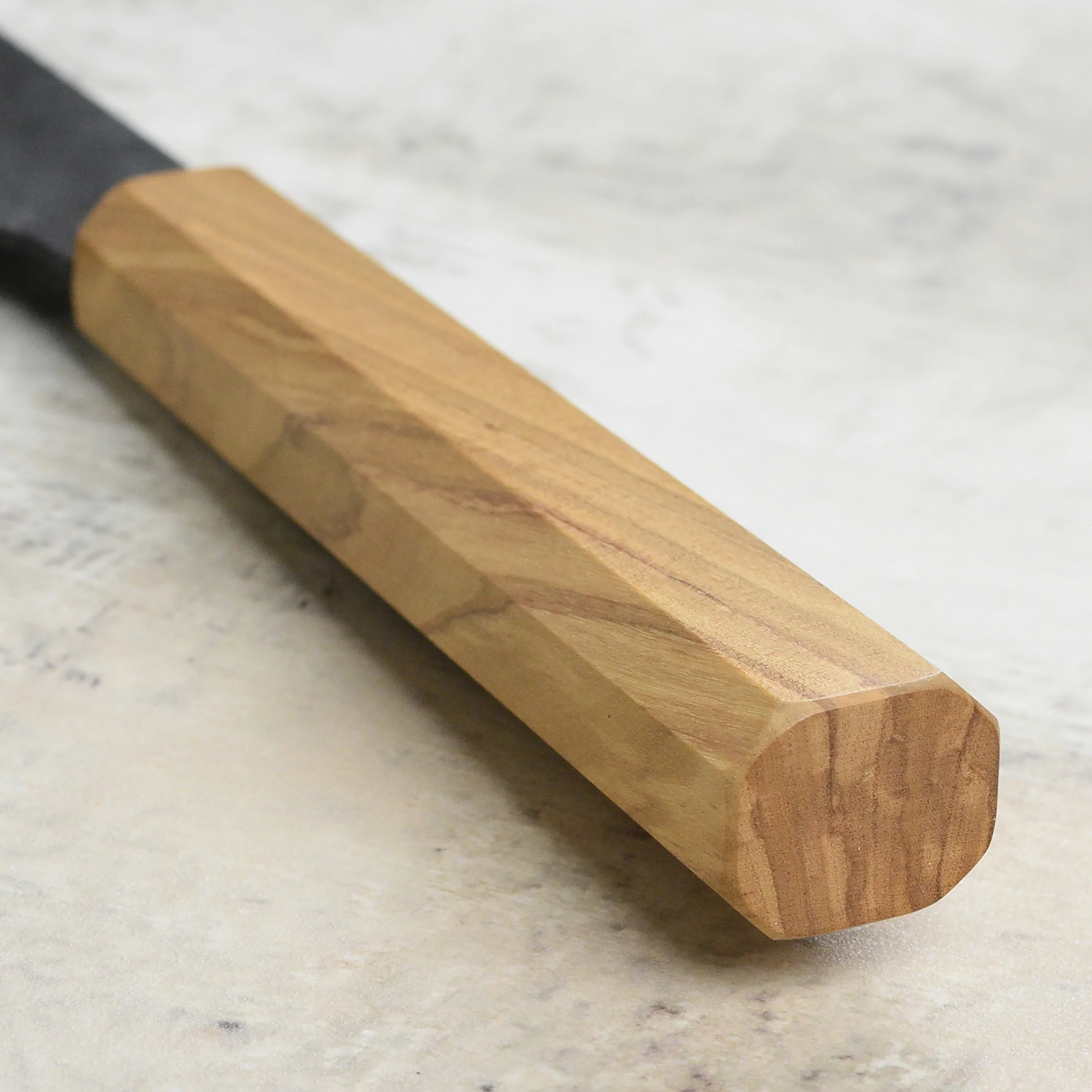 Hatsukokoro Aogami #2 Kurouchi 6.5" Santoku - Image 2