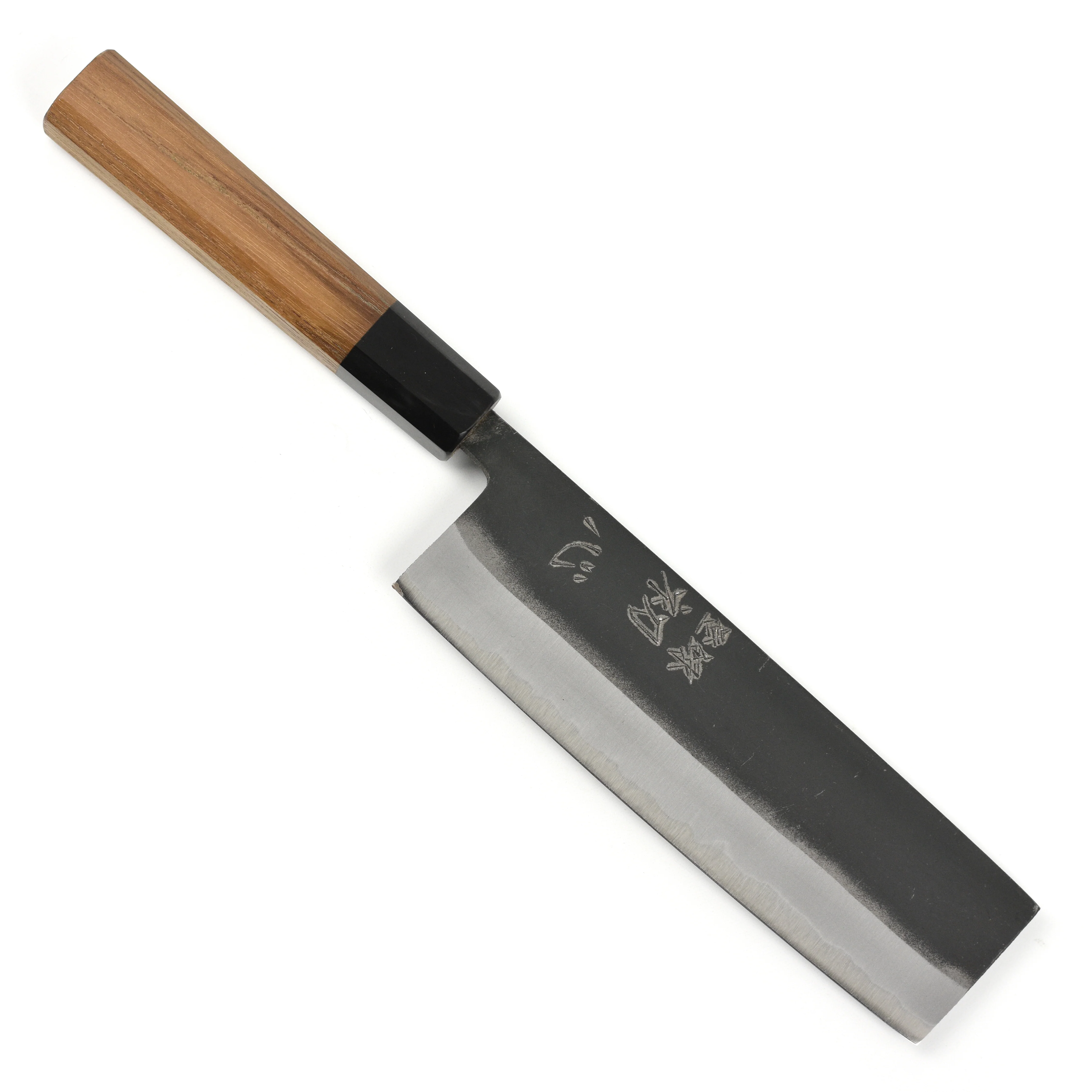 Hatsukokoro Aosagi Aogami #2 Kurouchi 6.5" Nakiri - Image 9