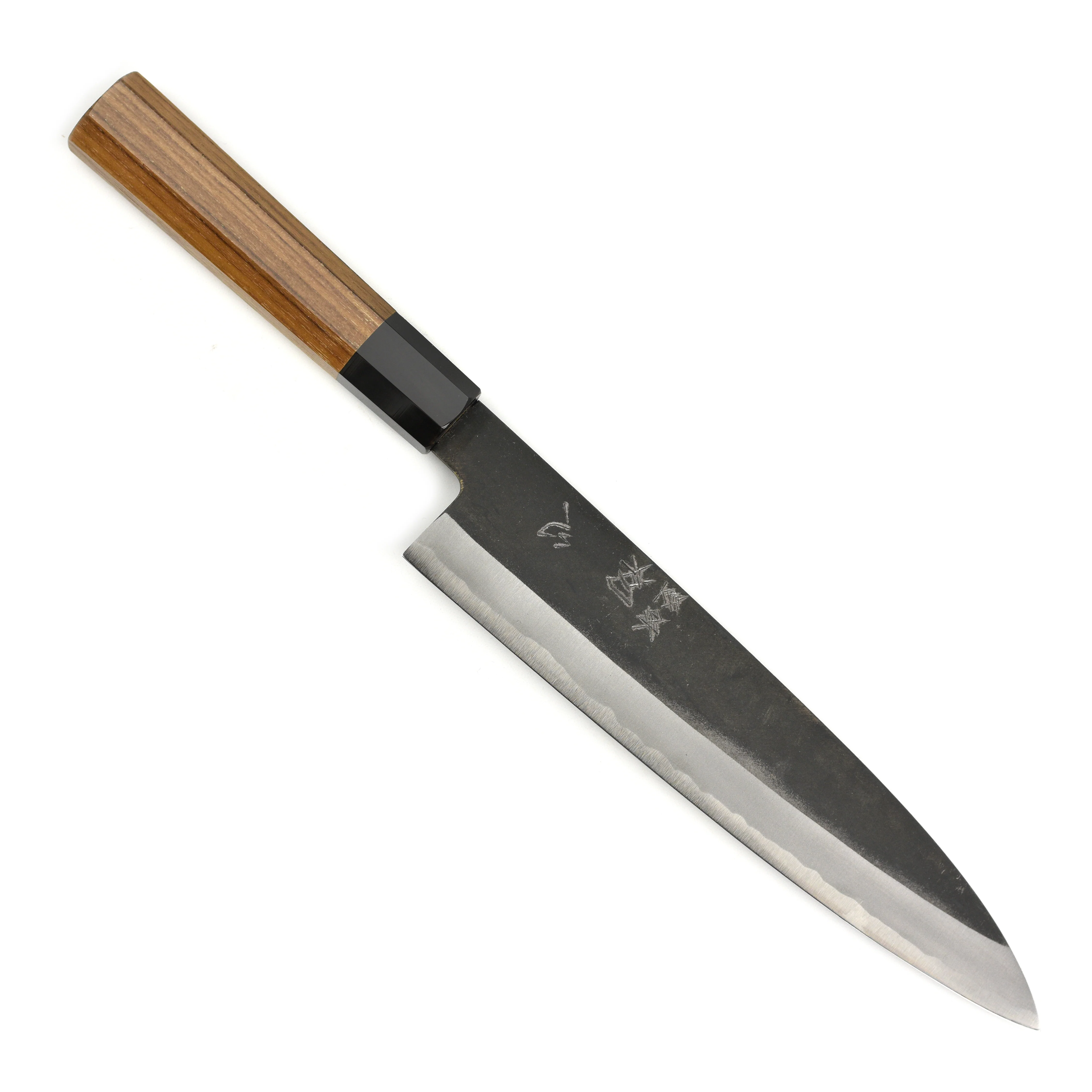 Hatsukokoro Aosagi Aogami #2 Kurouchi 9.4" Gyuto - Image 5