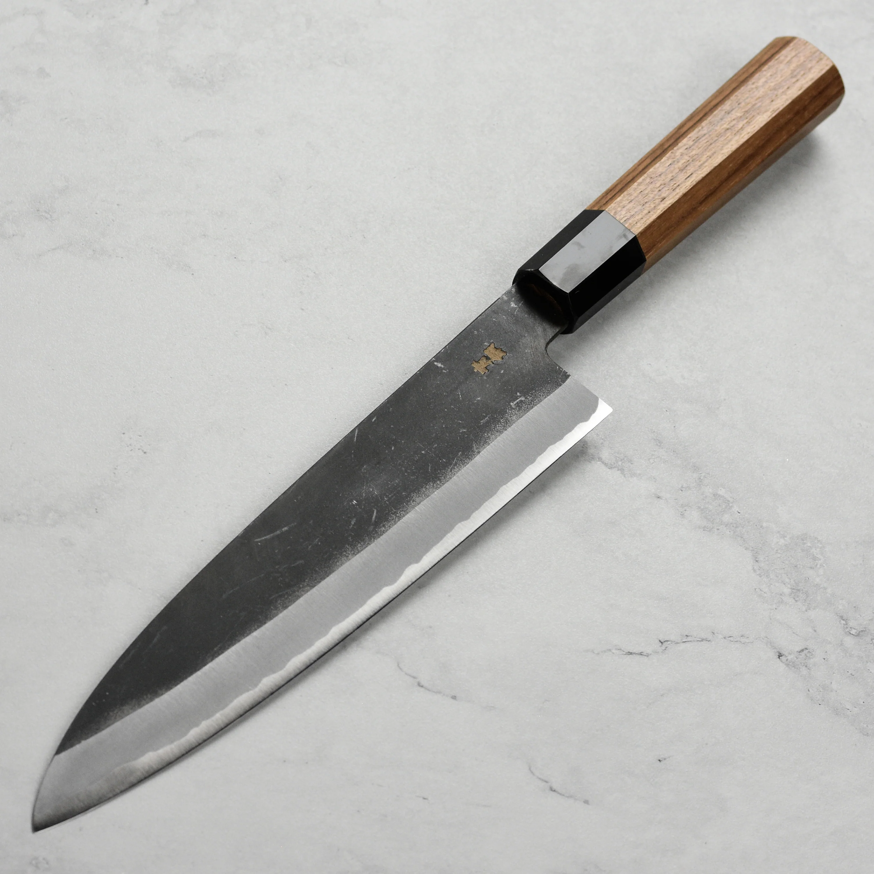 Hatsukokoro Aosagi Aogami #2 Kurouchi 9.4" Gyuto - Image 6