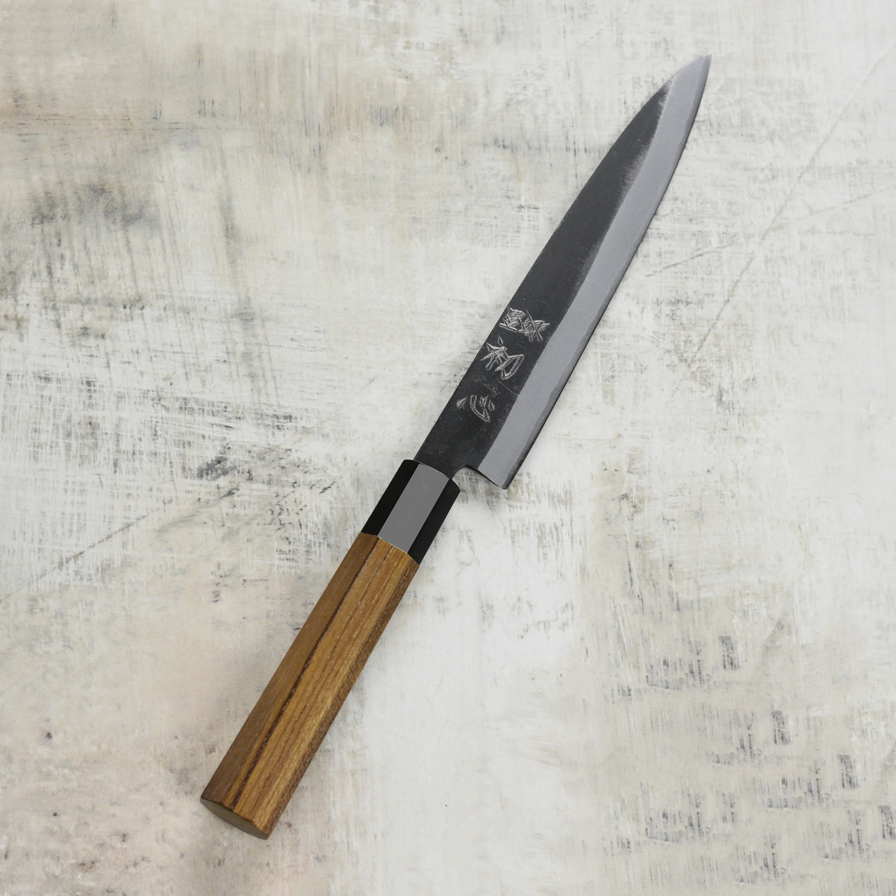 Hatsukokoro Aosagi Aogami #2 Kurouchi 5.9" Petty - Image 7
