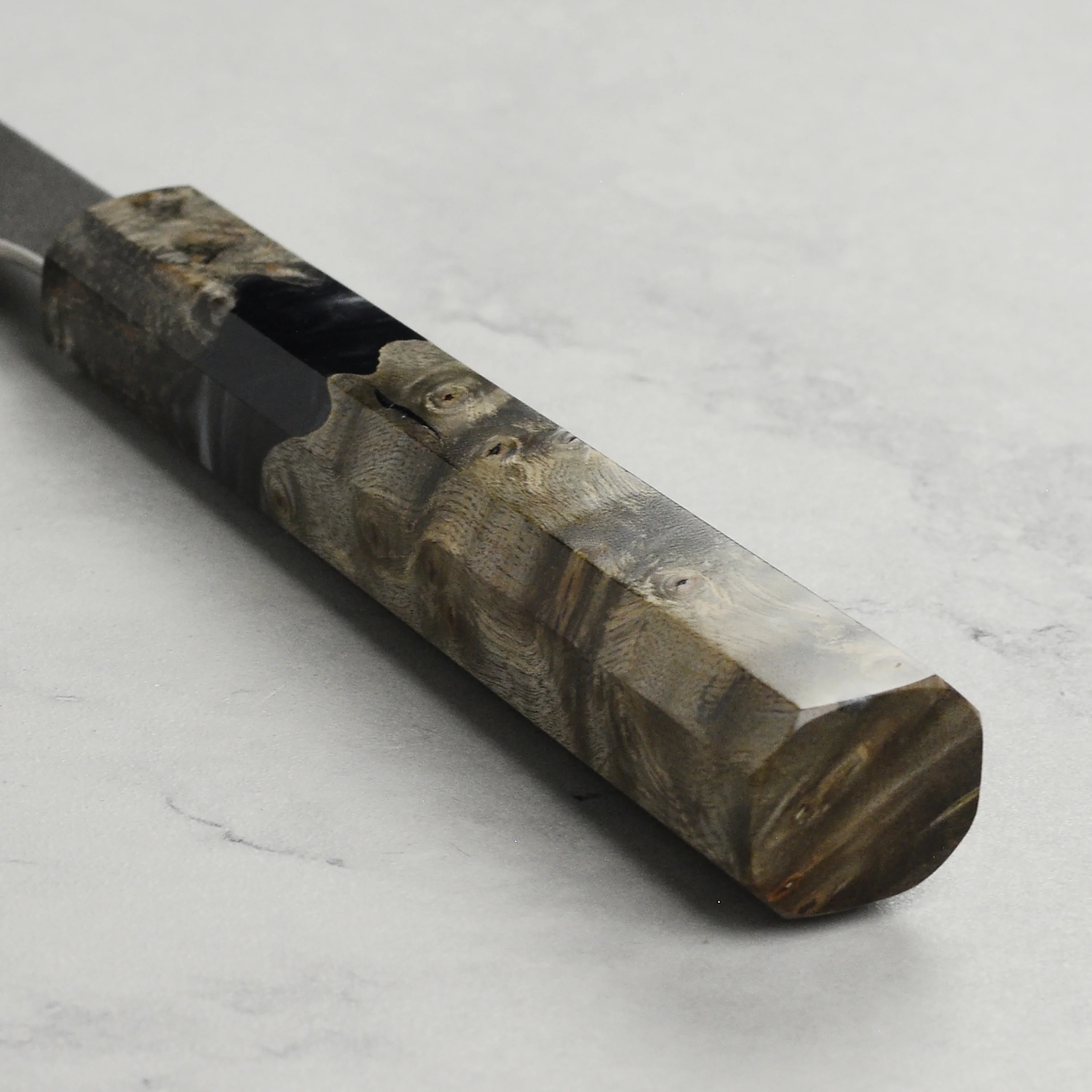 Hatsukokoro Atelier Kurouchi Damascus 8.25" Gyuto - Image 2