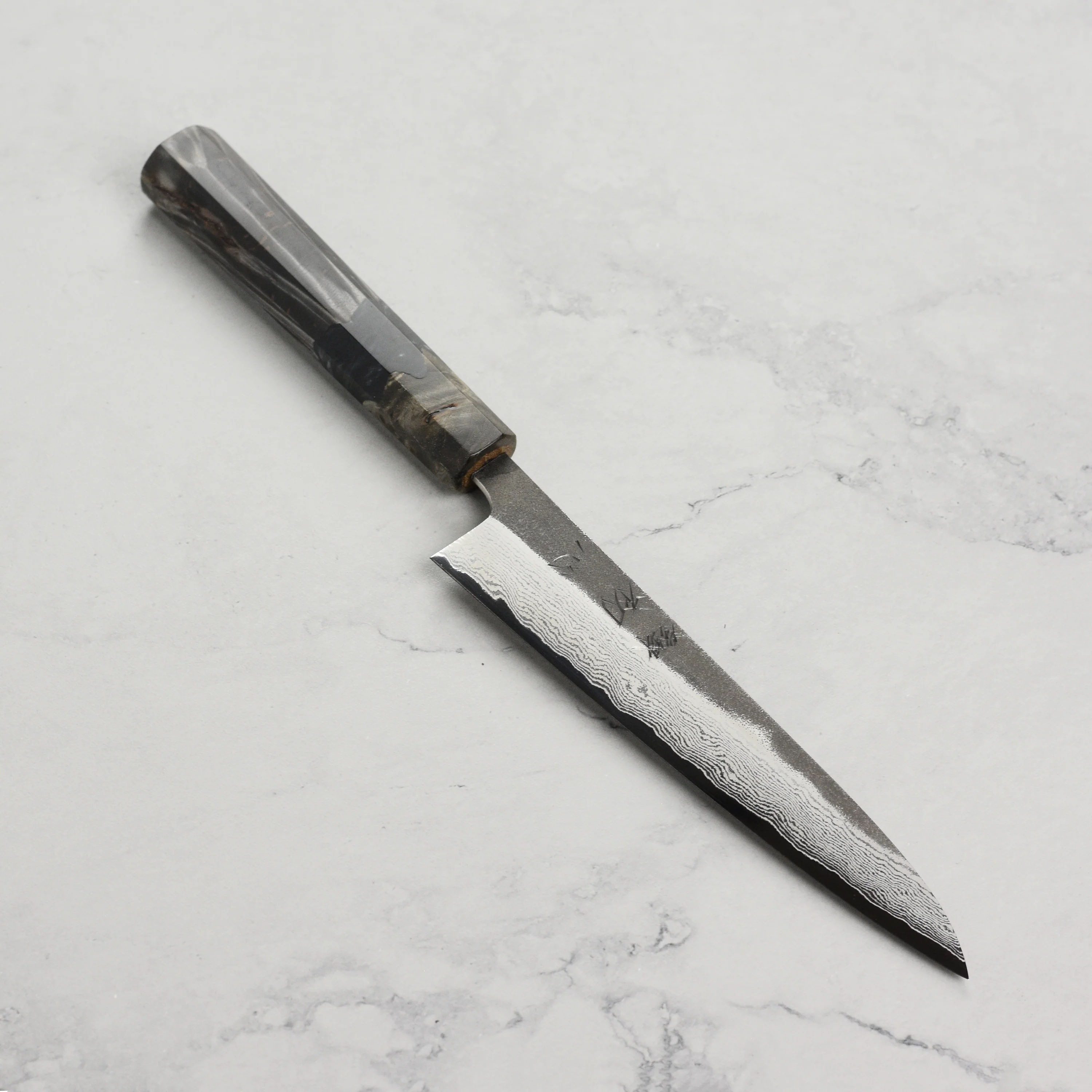 Hatsukokoro Atelier Kurouchi Damascus 5.9" Petty