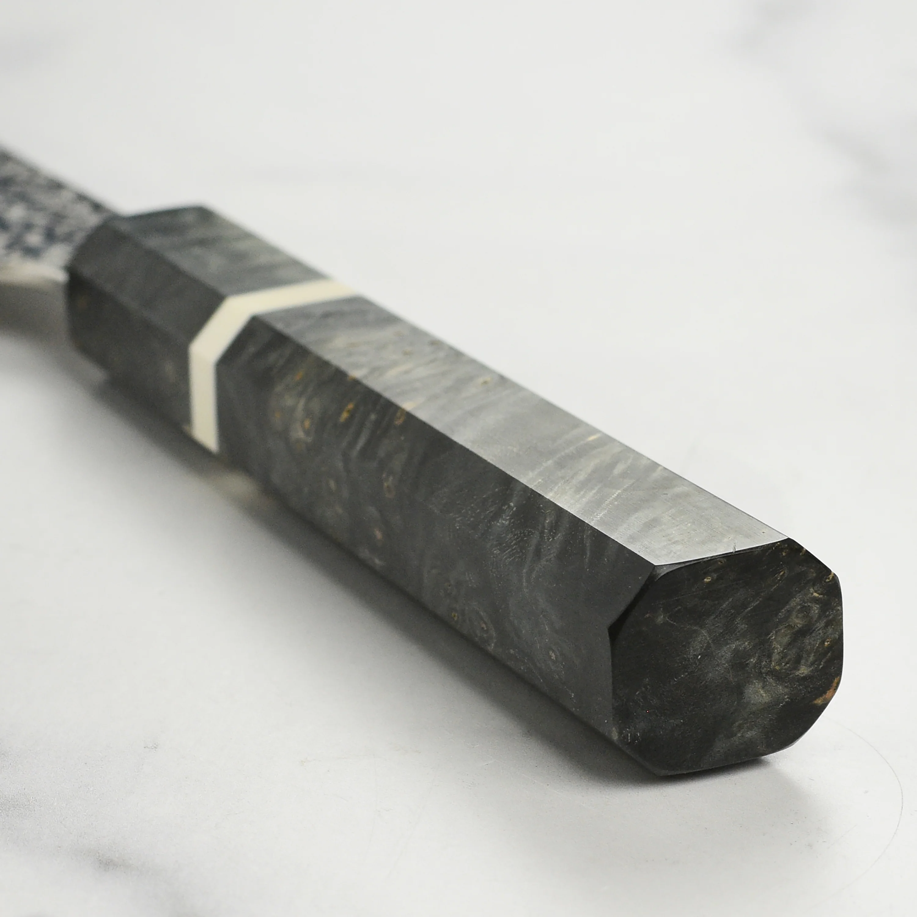 Hatsukokoro x Yauji Ginga34 Damascus 7" Santoku - Image 2