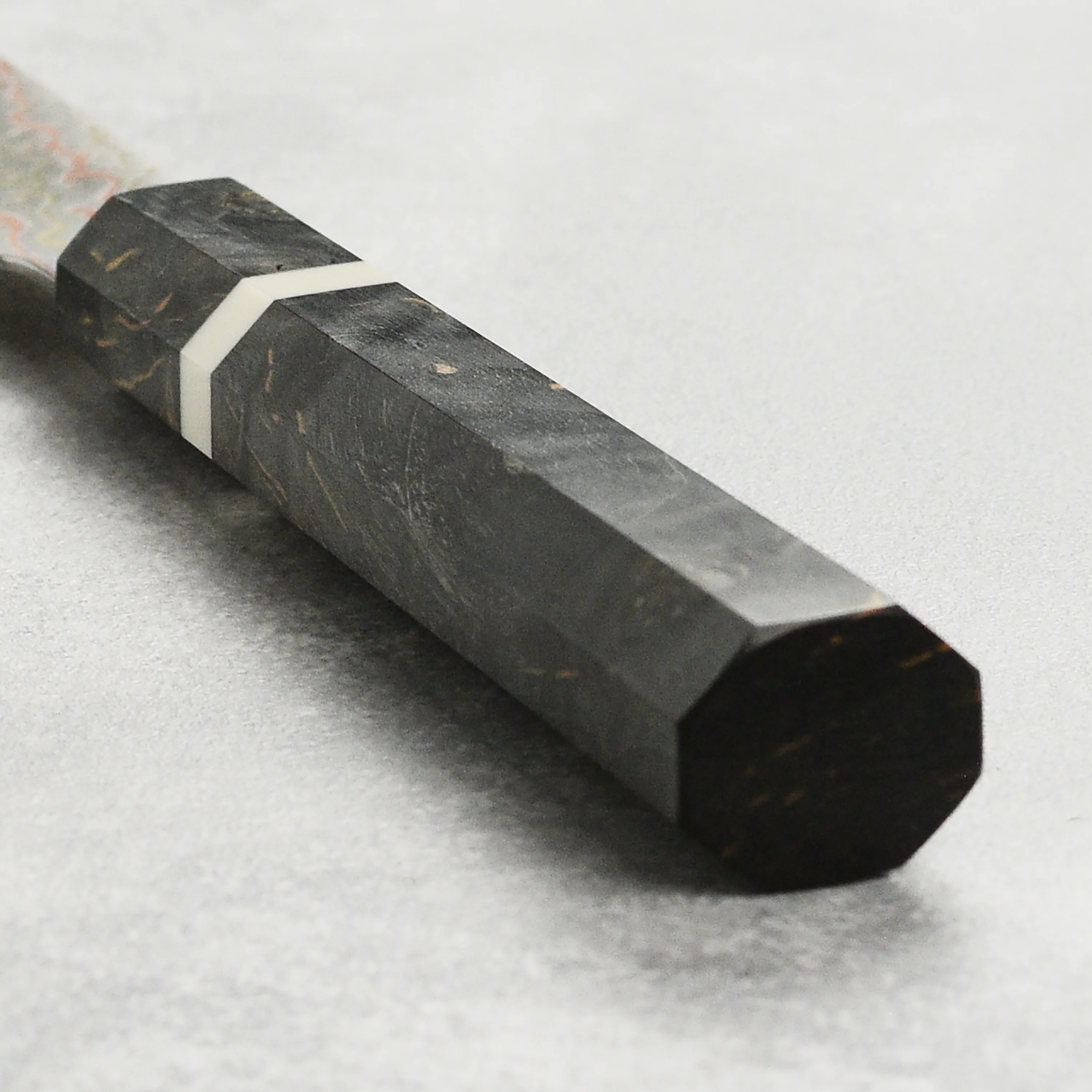 Hatsukokoro Hayabusa Aogami #2 Rainbow Damascus 5.9" Petty - Image 2