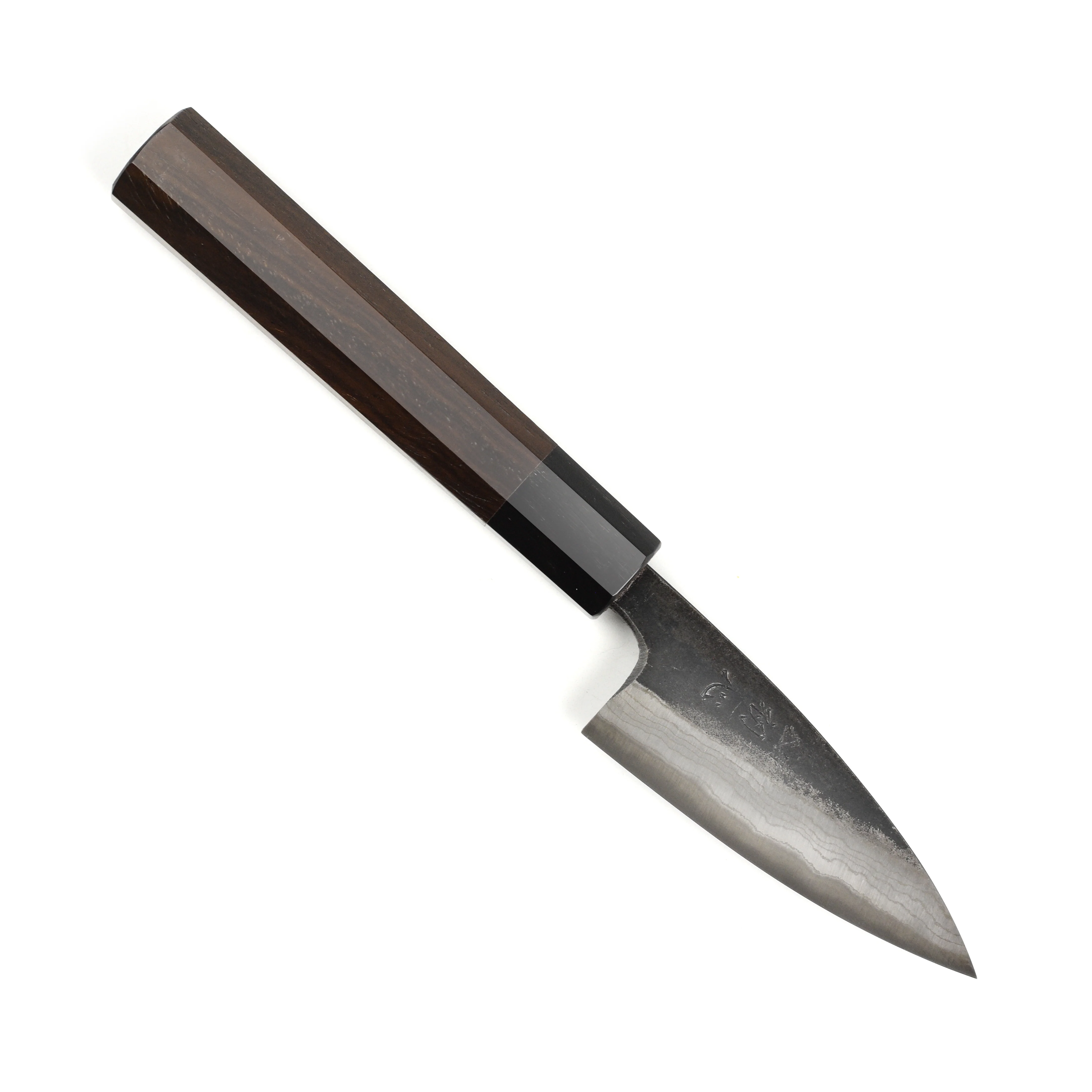Hatsukokoro Kumokage Aogami Kurouchi Damascus 3.1" Petty - Image 3