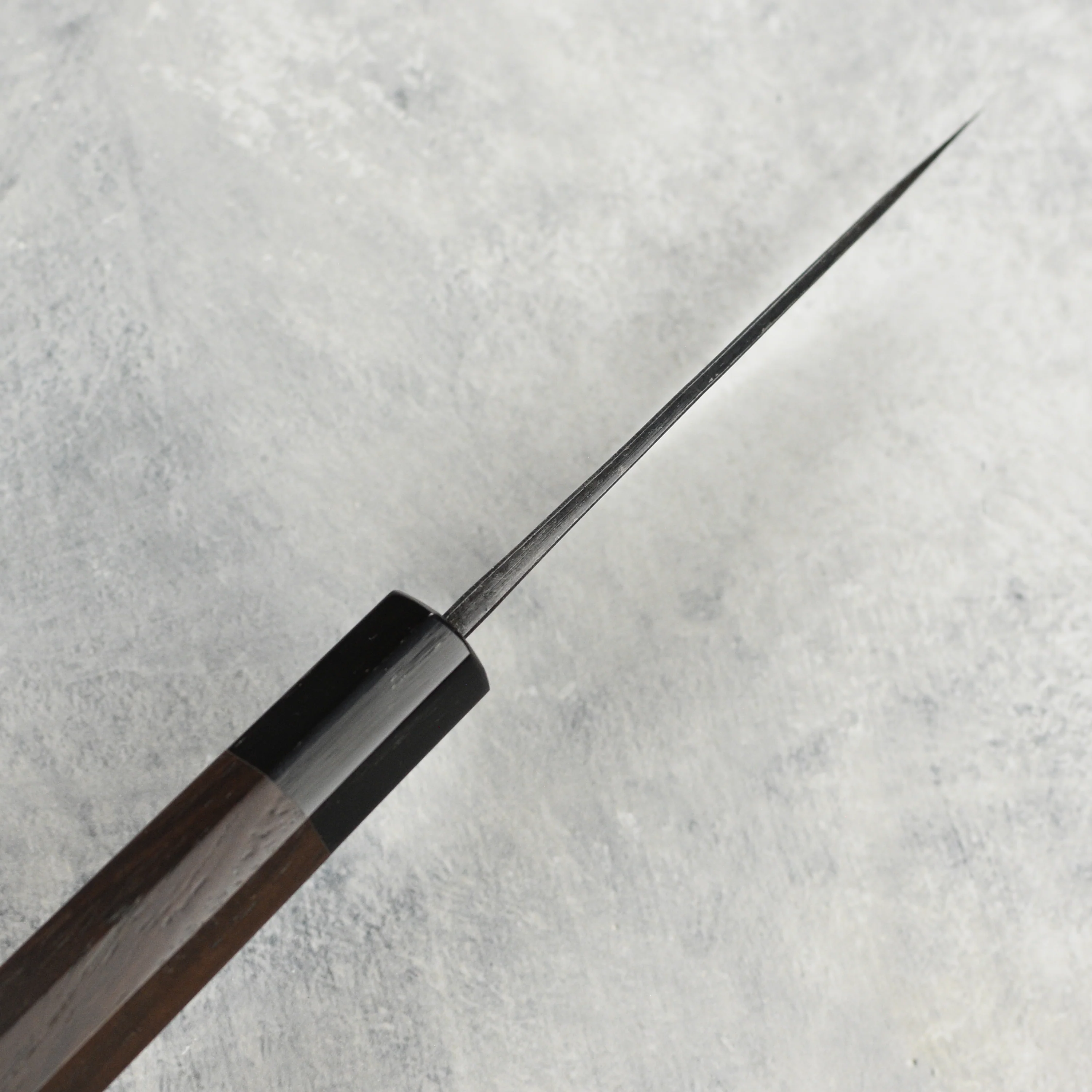 Hatsukokoro Kumokage Aogami Kurouchi Damascus 3.1" Petty - Image 4