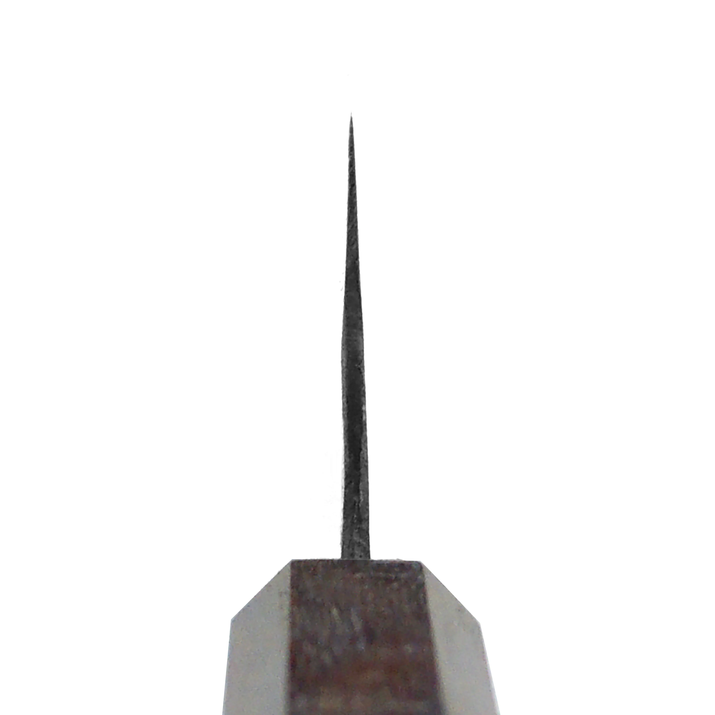 Hatsukokoro Kurogane Aogami #2 Kurouchi 6.5" Nakiri - Image 9