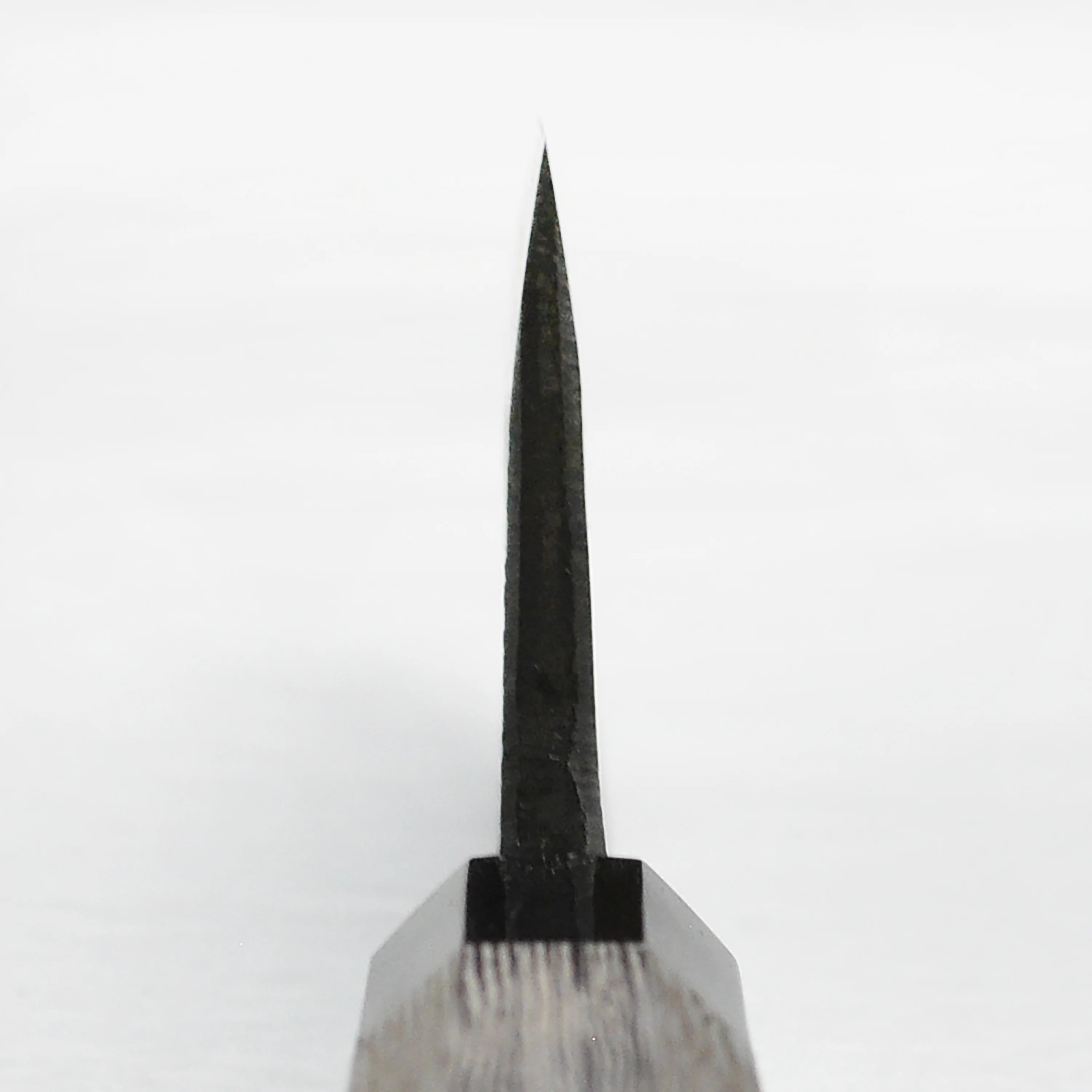 Hatsukokoro Kurokaze Aogami #2 Kurouchi 5.9" Double Bevel Deba, Wenge - Image 9
