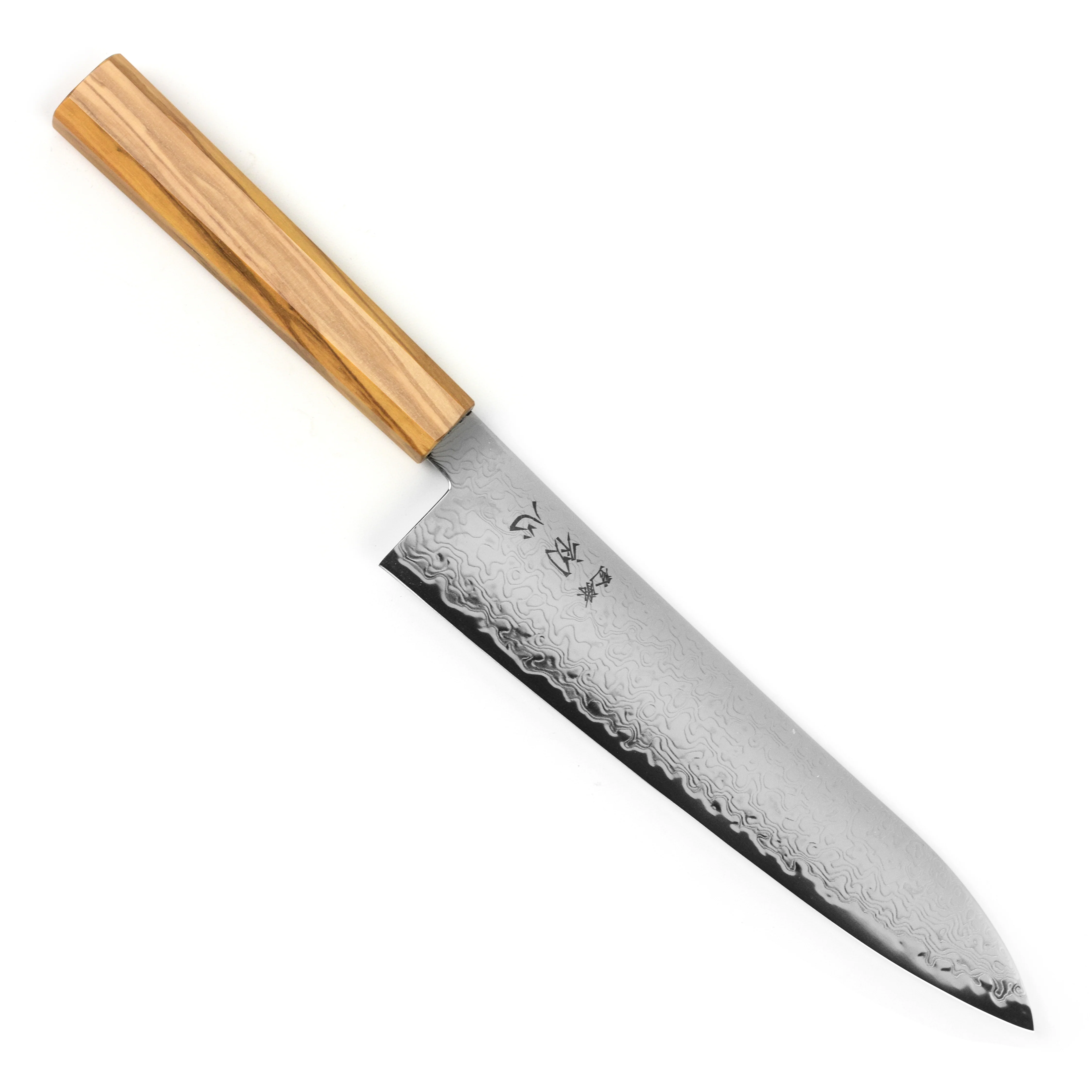 Hatsukokoro Ryuhyo SG2 Damascus 8.25" Gyuto - Image 5