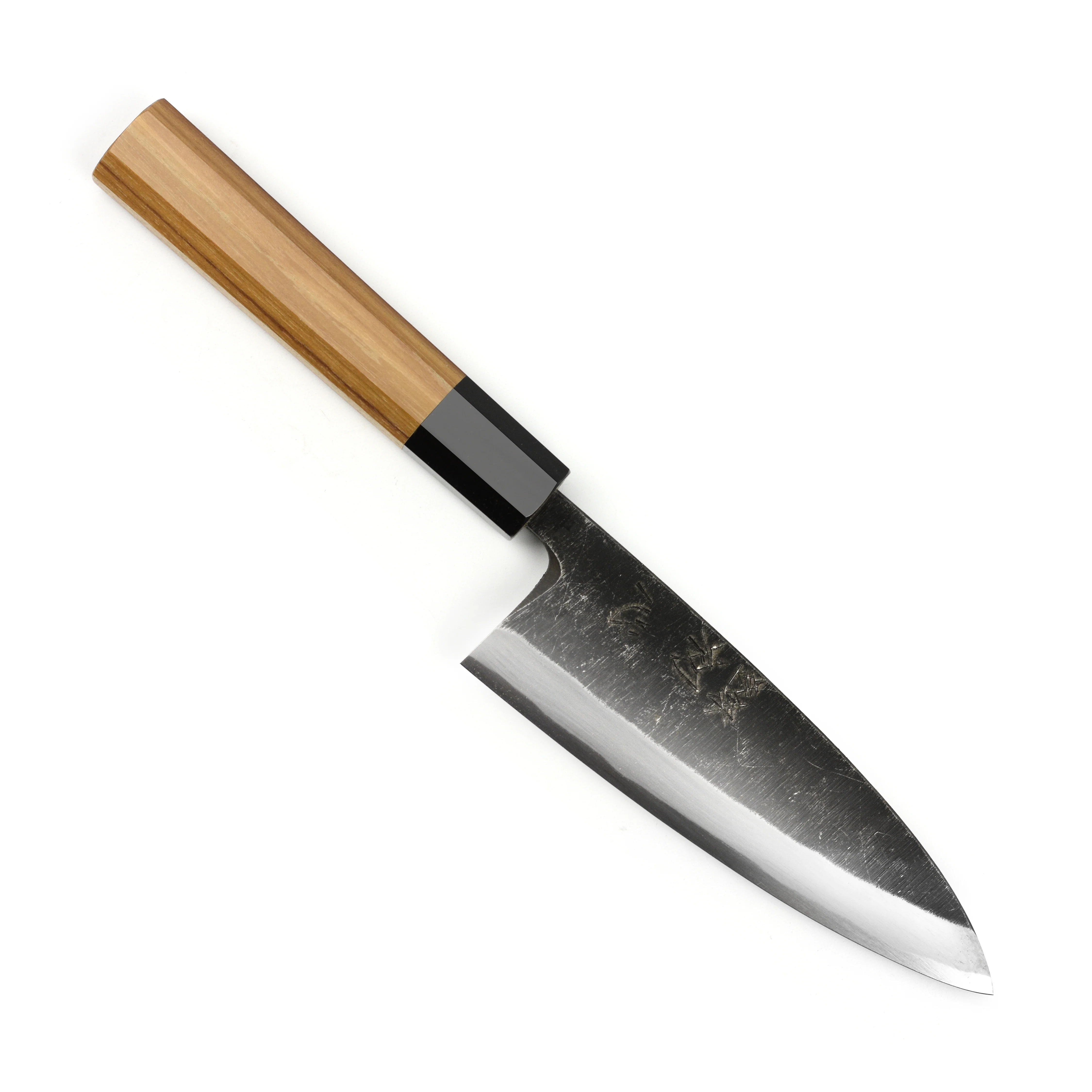 Hatsukokoro Shirasagi Aogami #2 Kurouchi 5.9" Single-Bevel Deba - Image 9